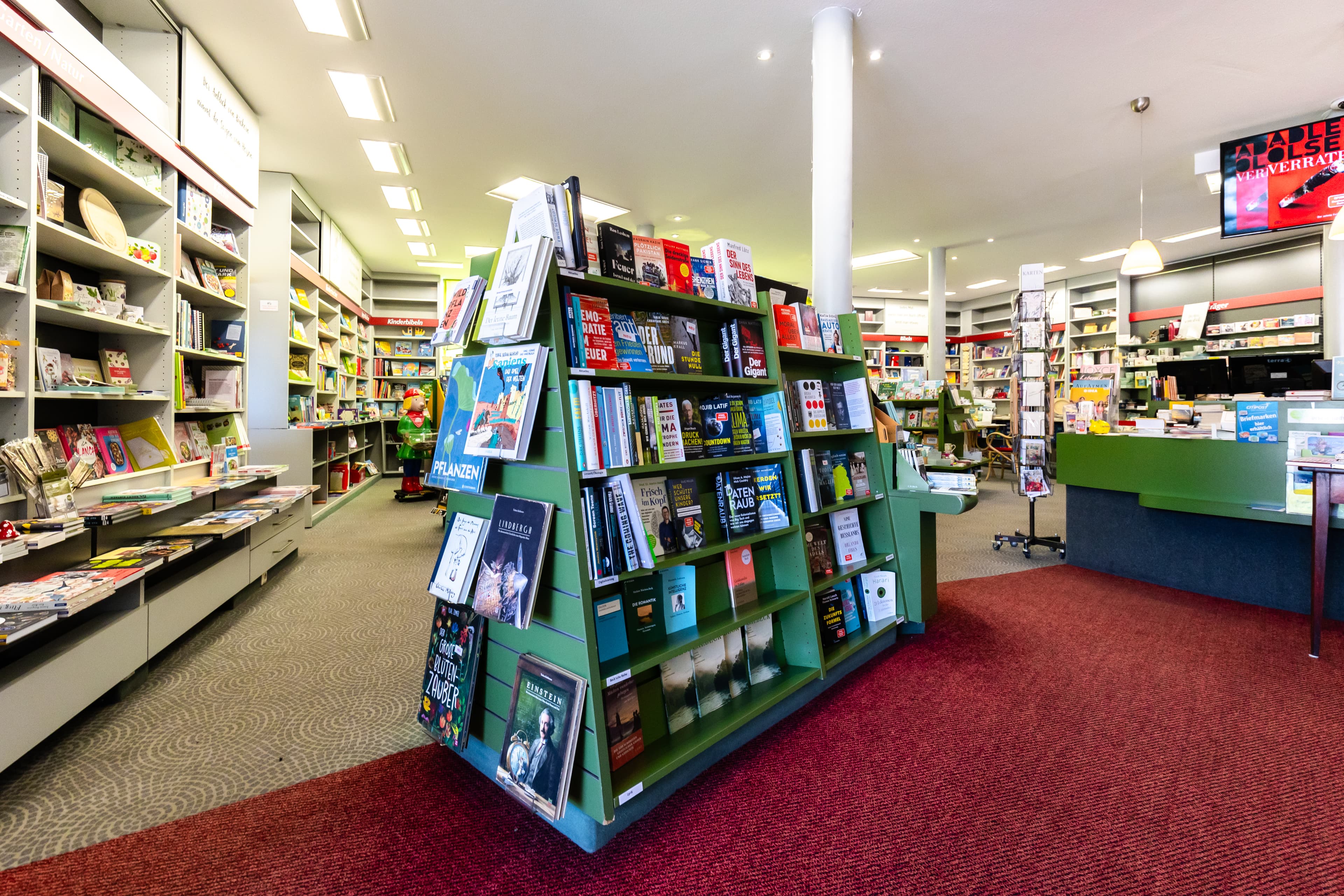 Bücher im Welt-Laden Ludwig-Harms-Haus Hotel & Restaurant Hermannsburg