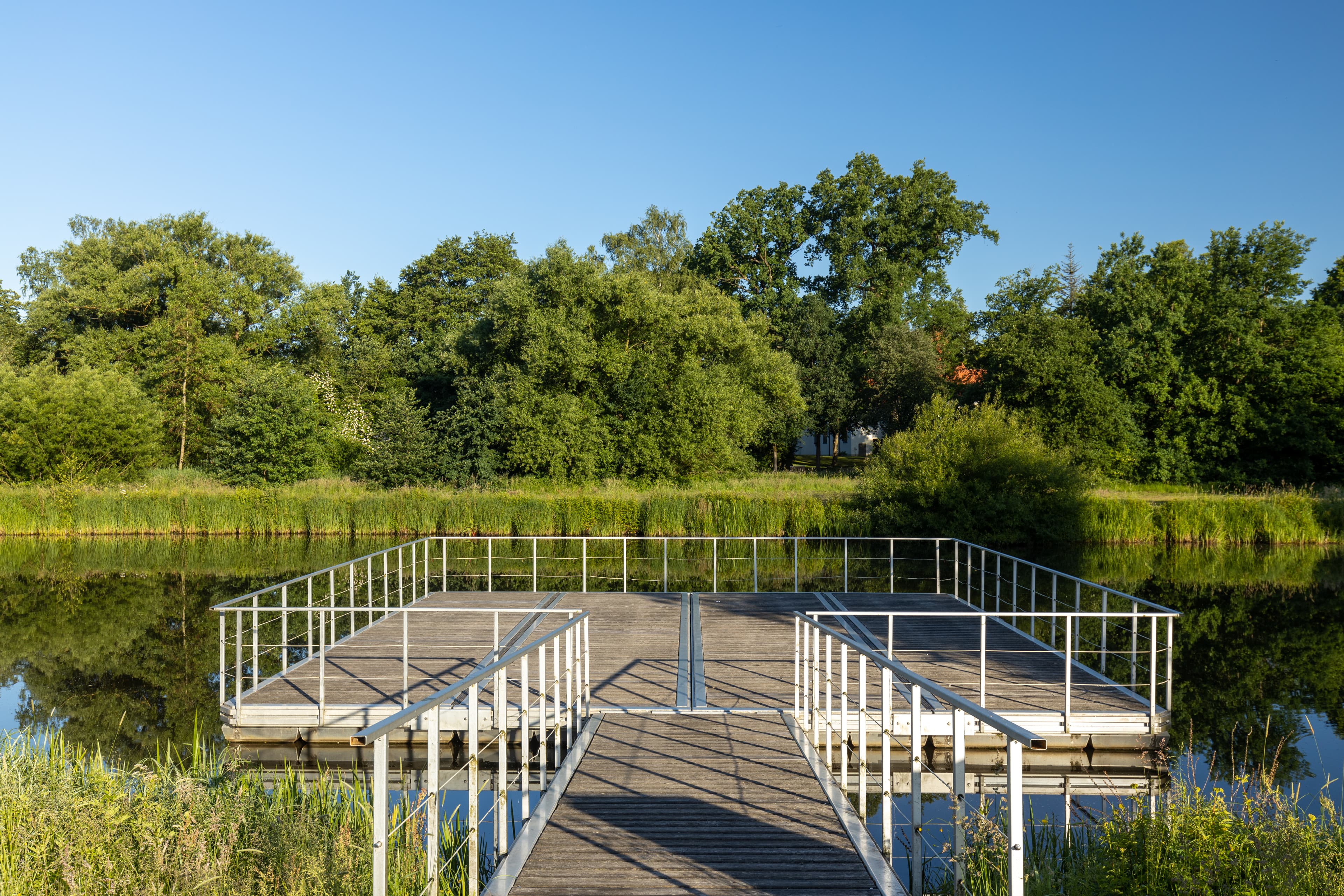 Aussichtsplattform im Örtzepark in Hermannsburg