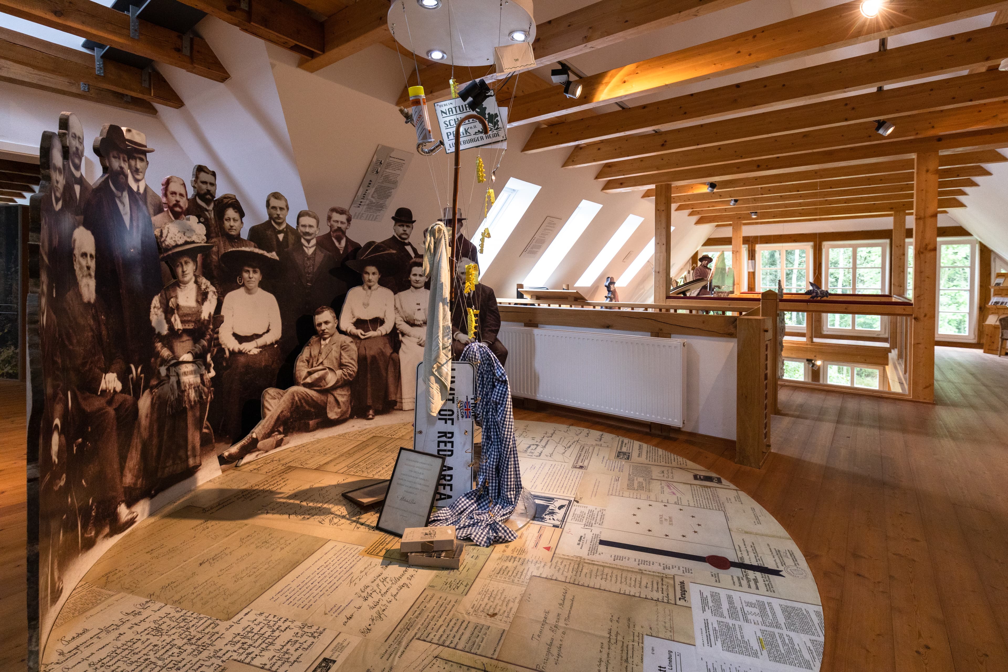 Ausstellung im Heide-ErlebnisZentrum Undeloh