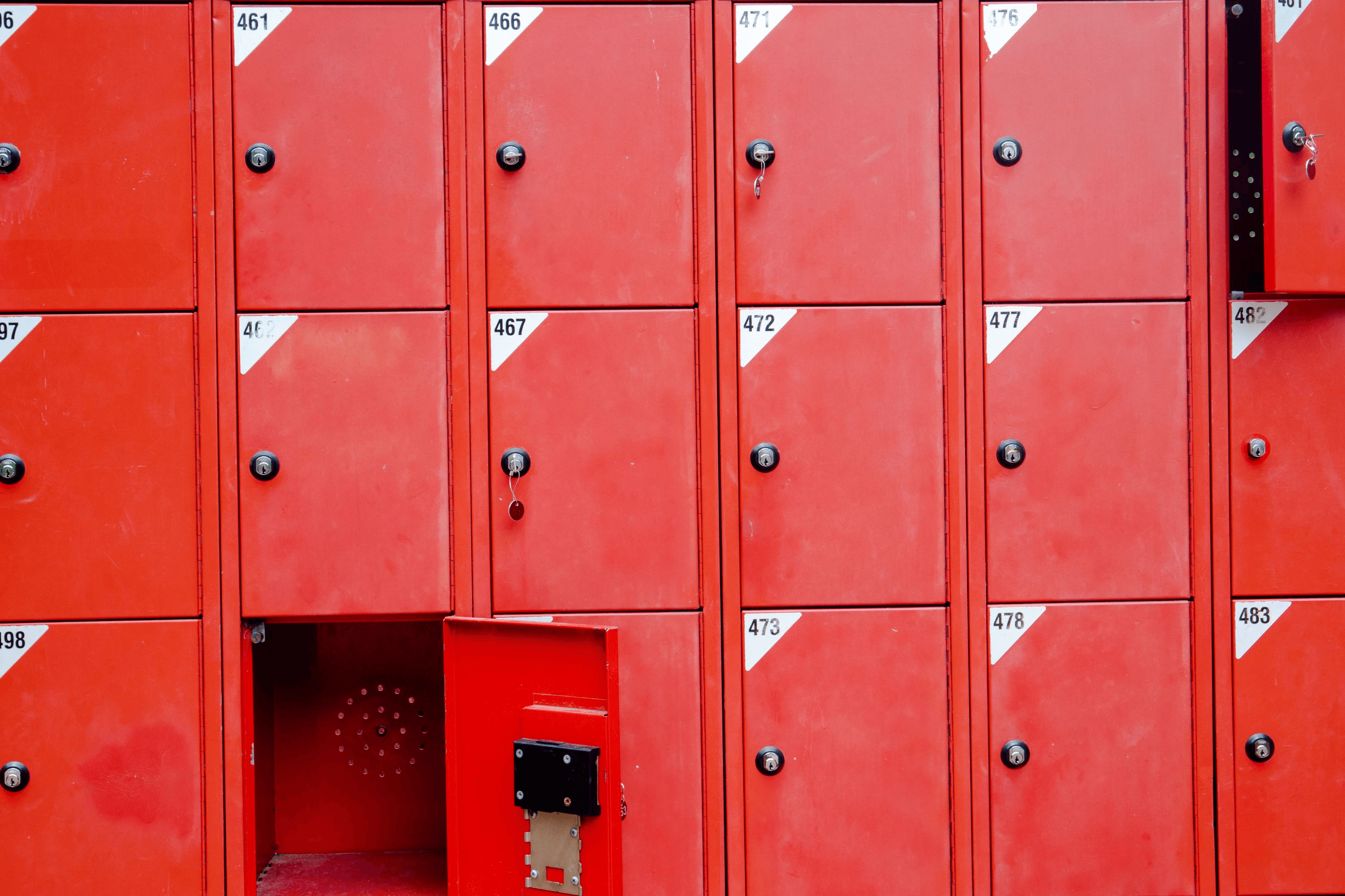 in den Schließfächern im Barfußpark Egestorf kann alles bleiben