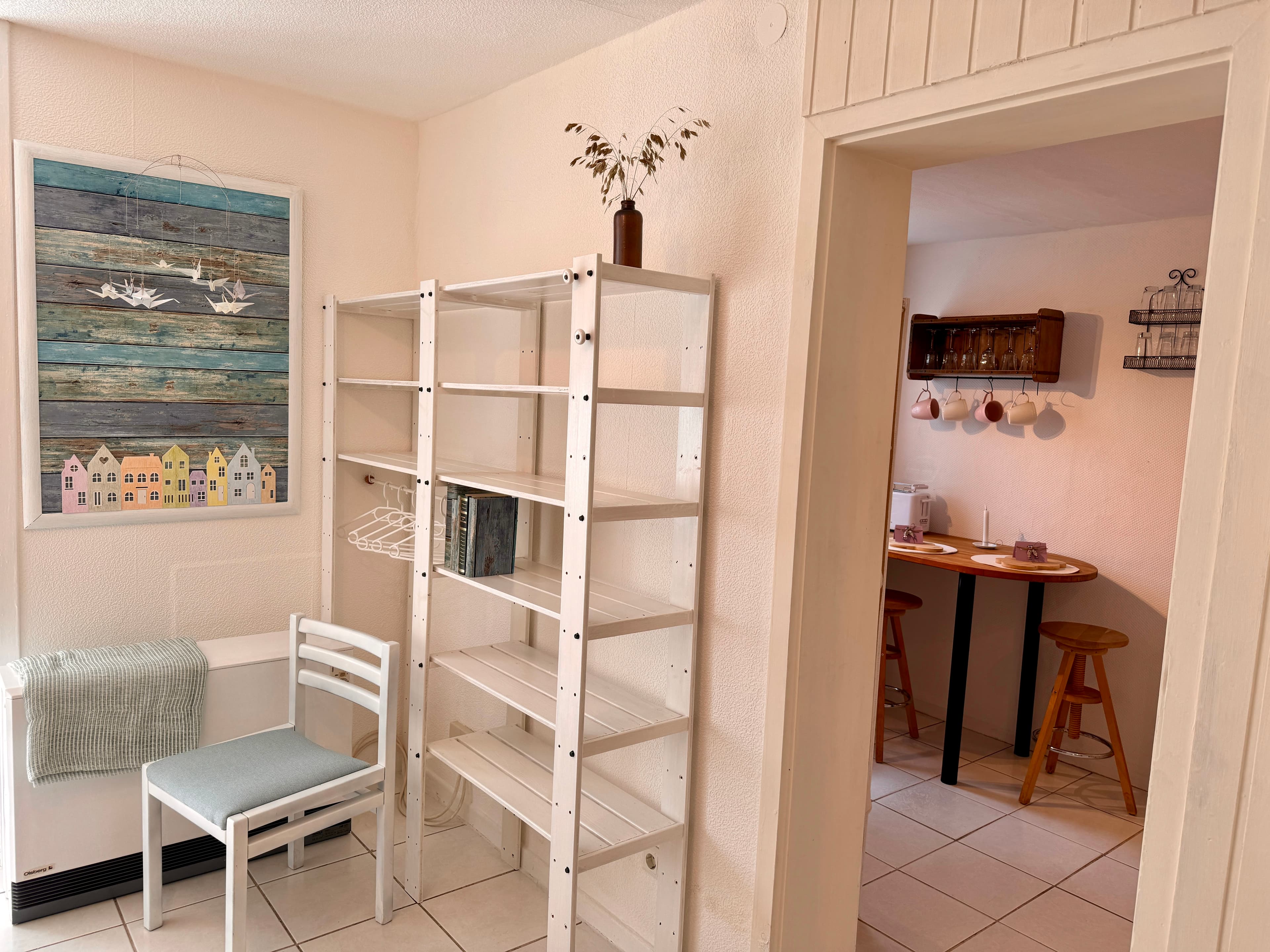 Blick in die Küche Ferienwohnung Celle