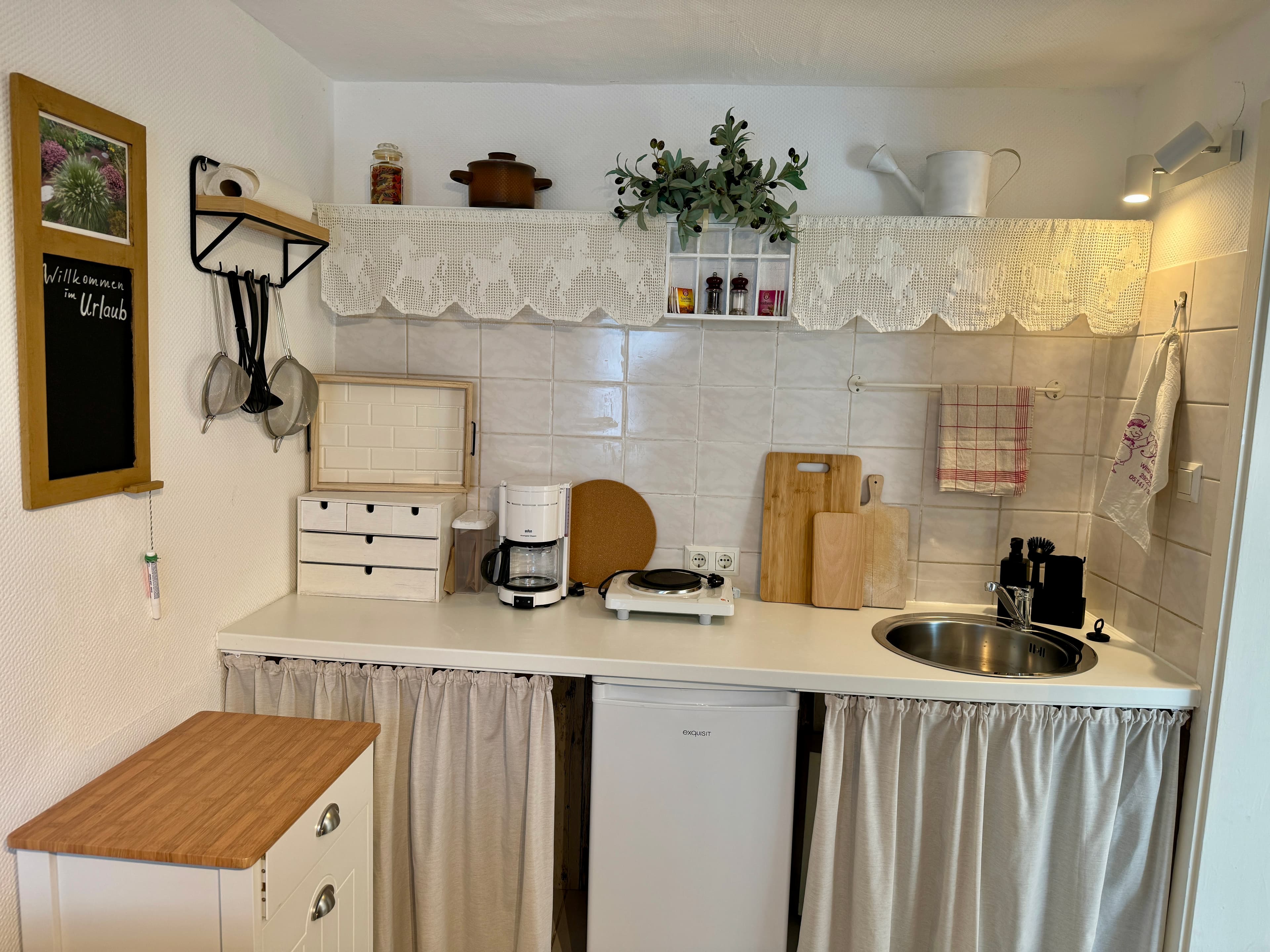 Küche Ferienwohnung Aller Radweg