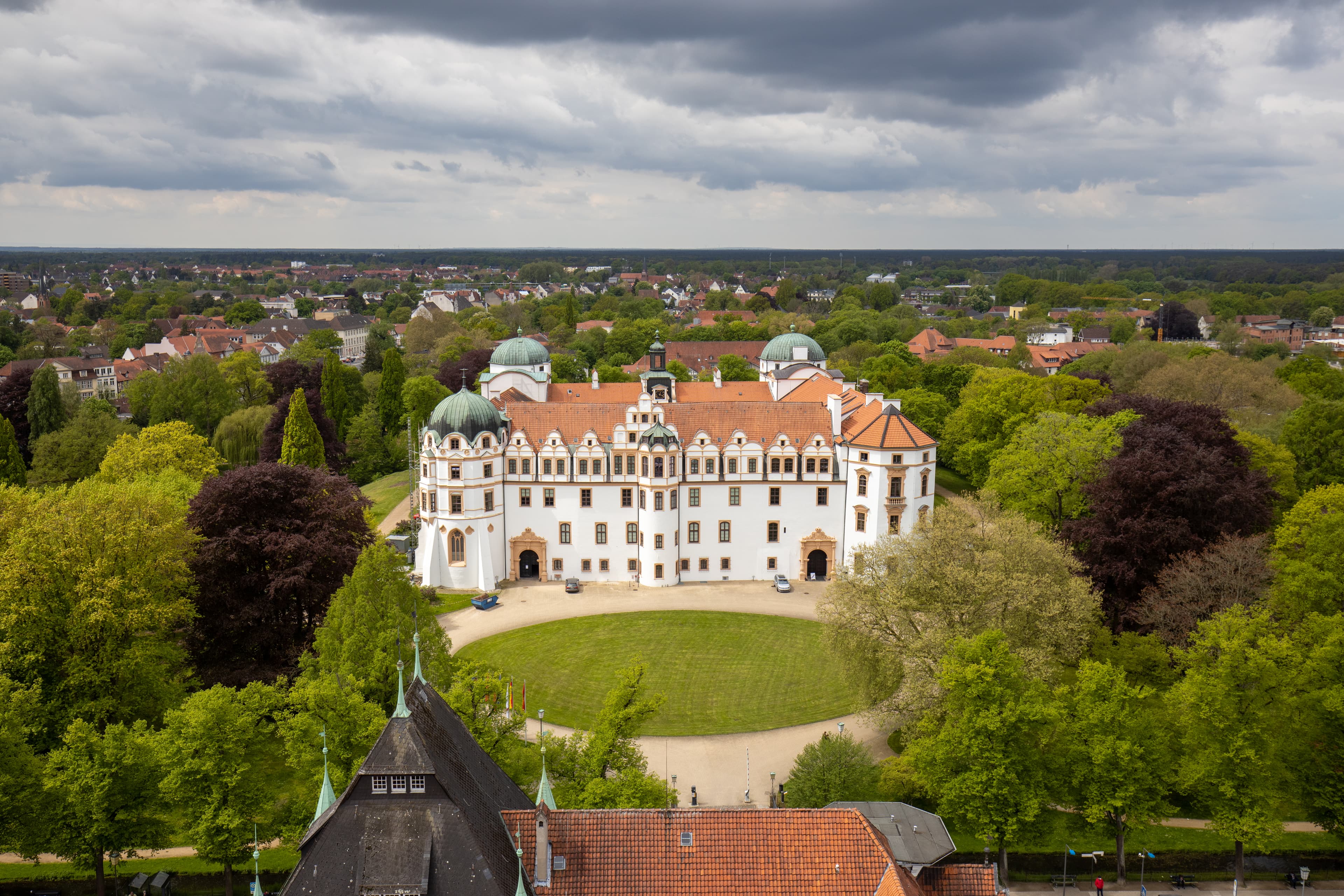 Stadtkirche St. Marien Celle Aussicht vom Glockenturm