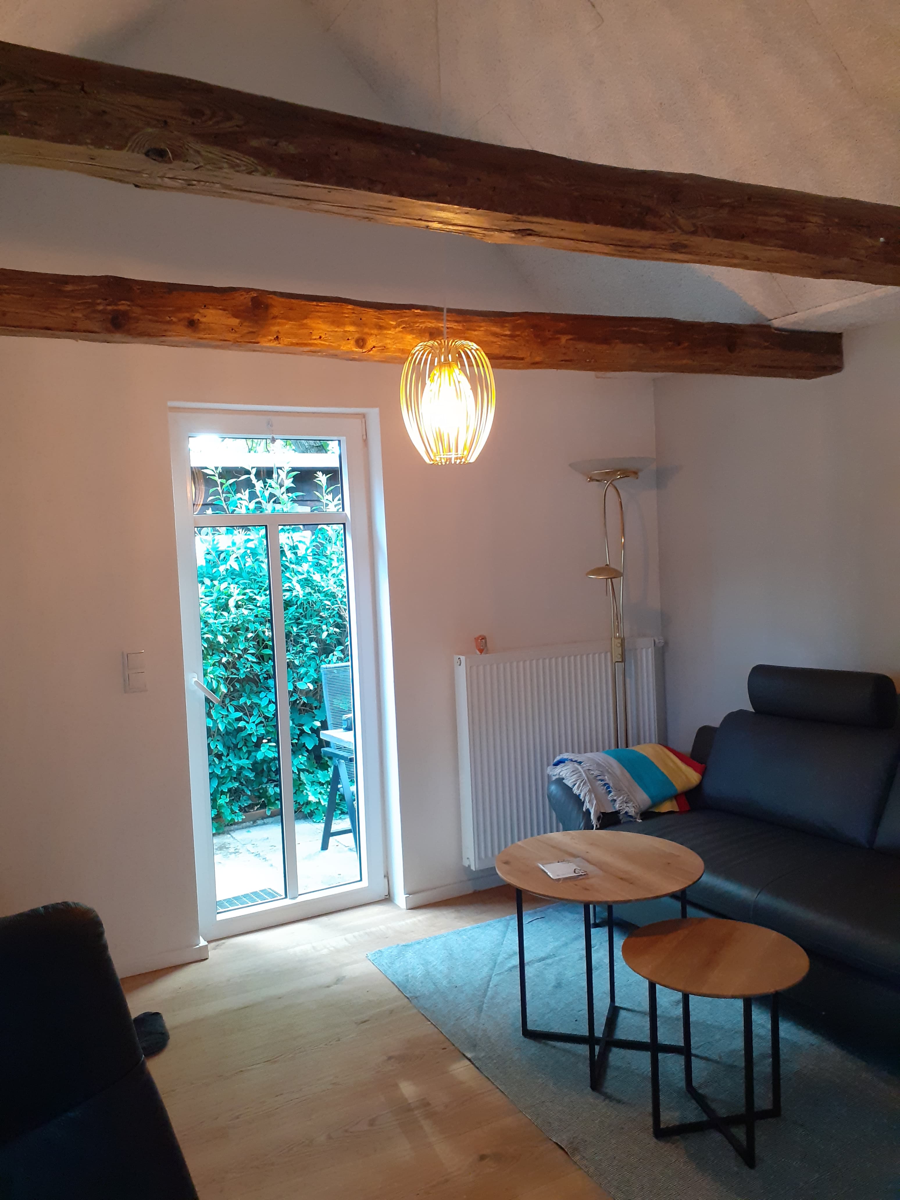 Wohnbereich in der Ferienwohnung Meta`s Hof Lachendorf