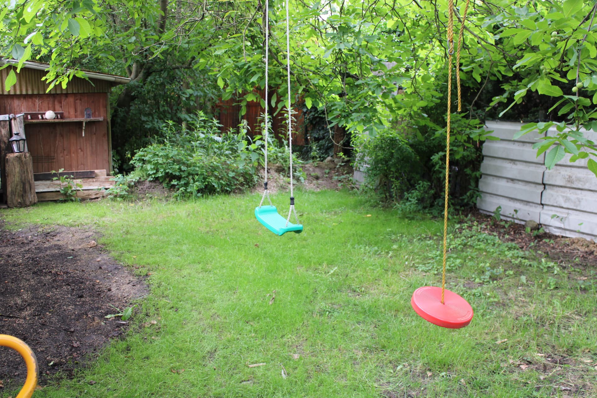 Garten hinter der Ferienwohnung Meta`s Hof Lachendorf