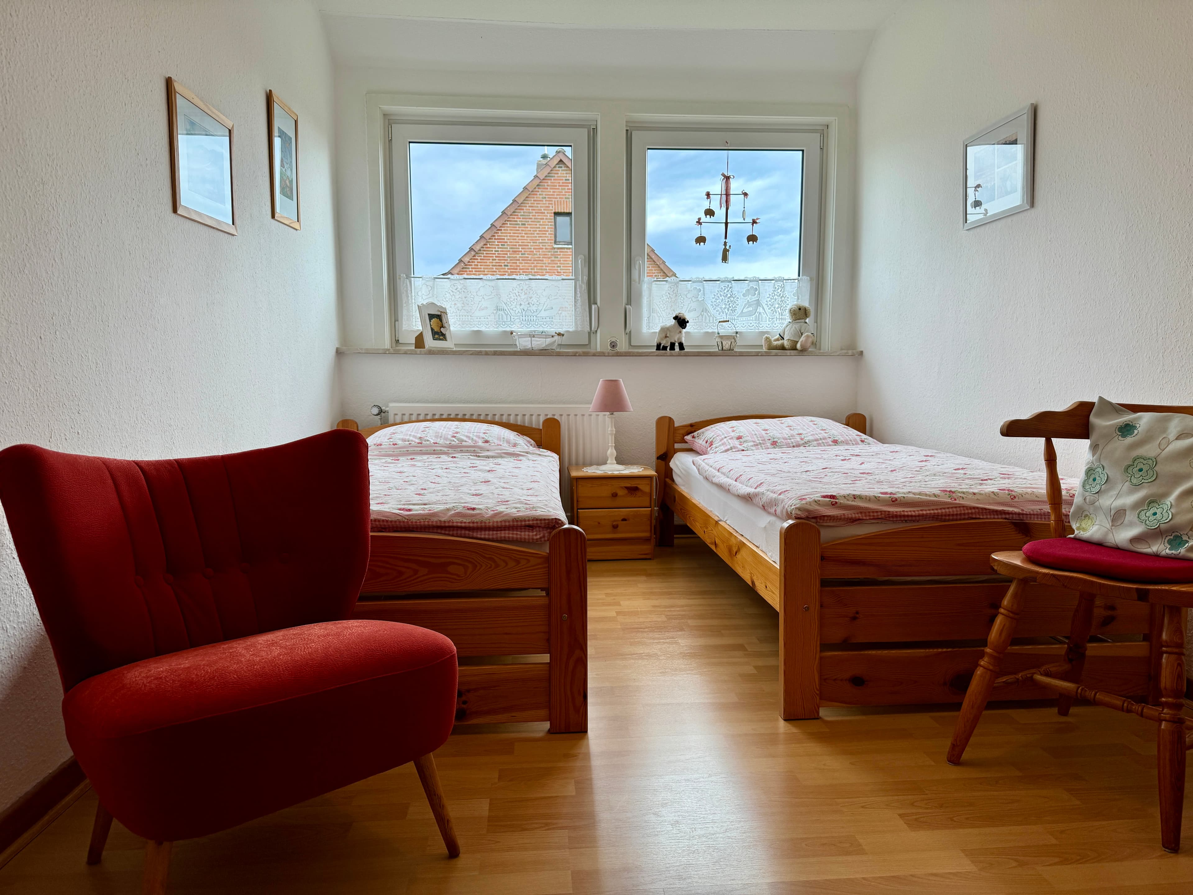 Schlafzimmer Ferienwohnung Hermannsburg