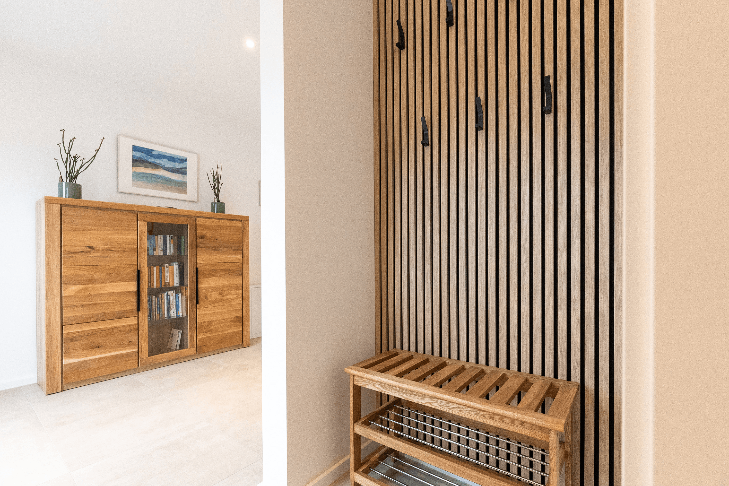 die garderobe im ferienhaus wiesenblume für 6 personen