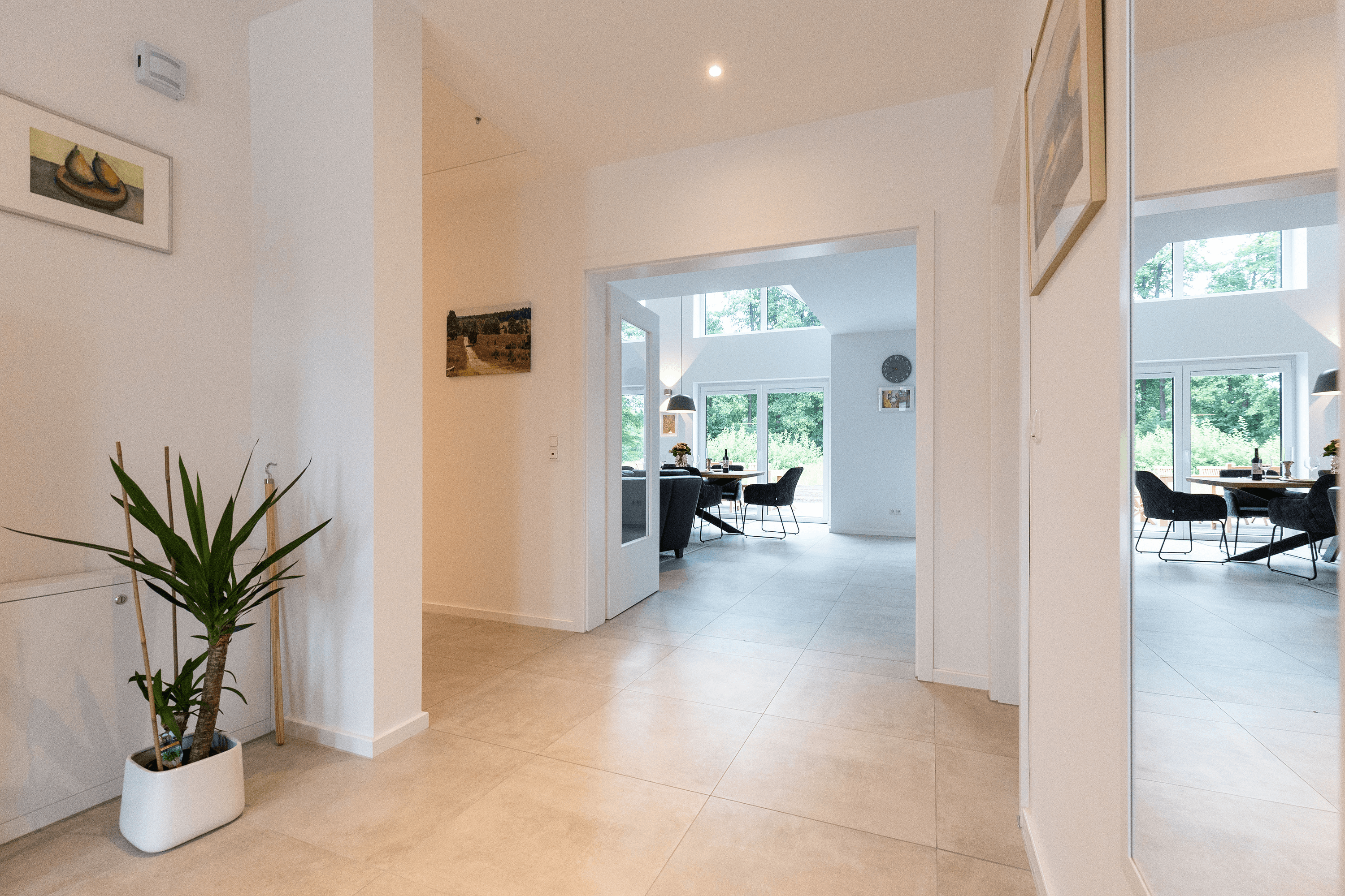 ferienhaus wiesenblume lüneburger heide mit offenem eingangsbereich