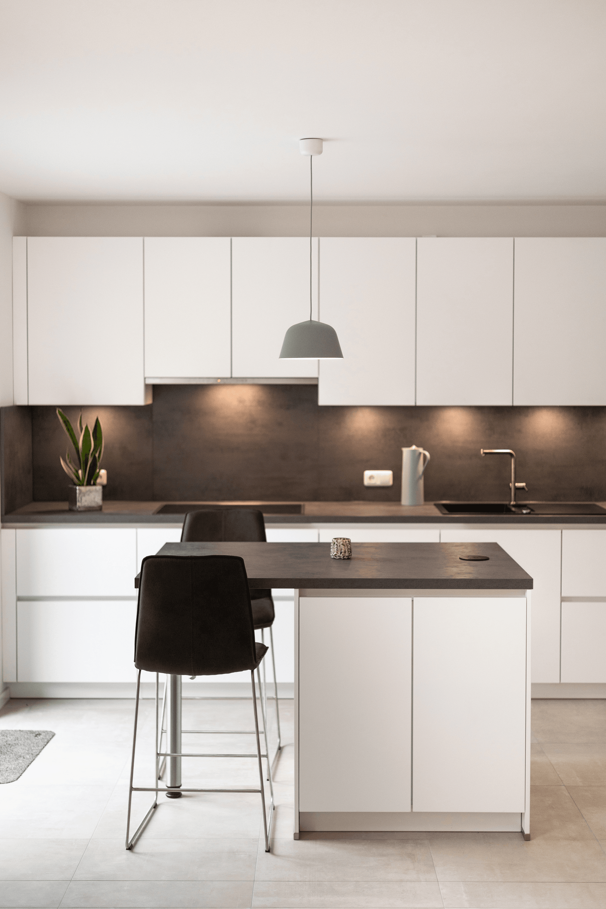 hochwertige küche im ferienhaus wiesenblume in der lüneburger heide