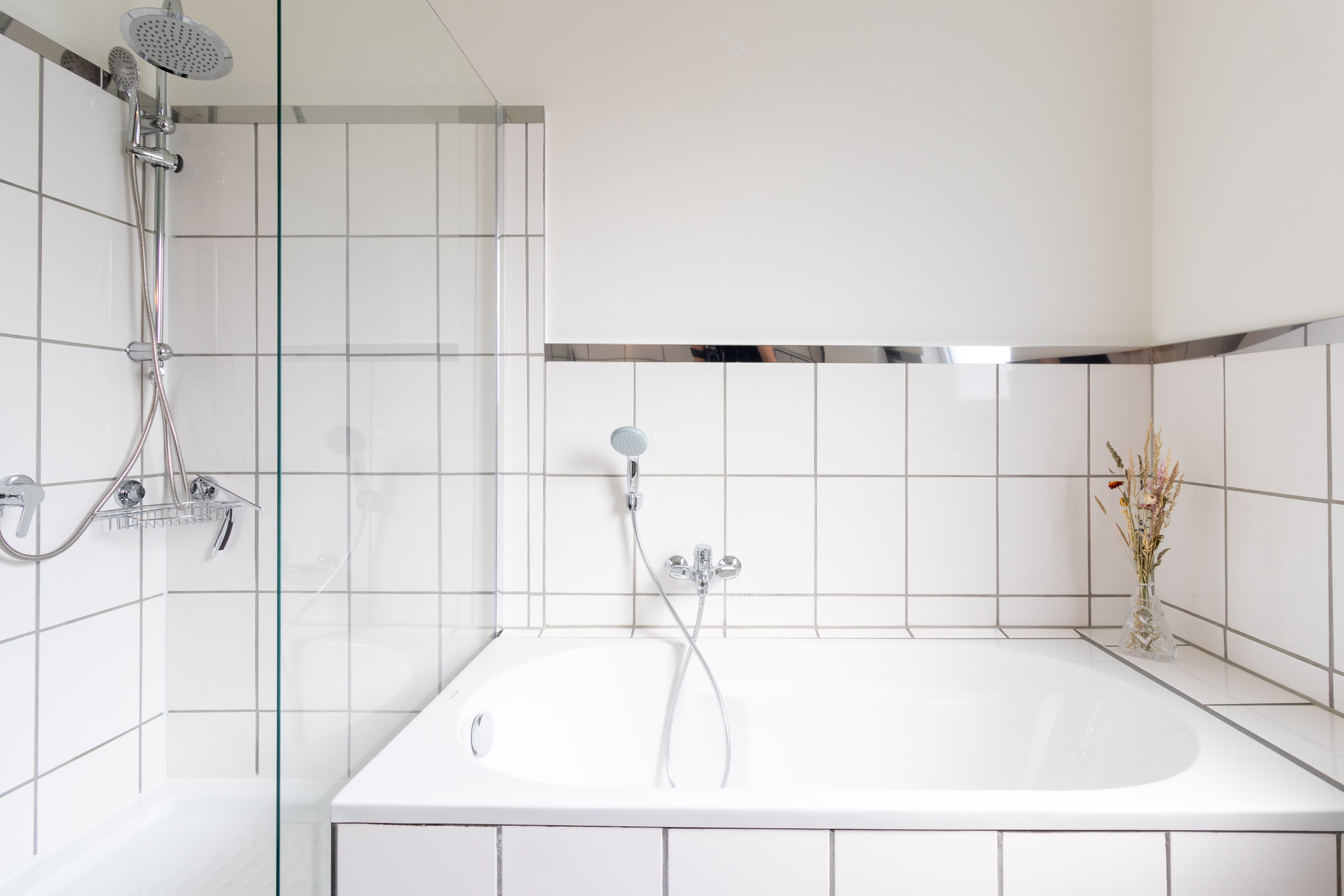 Vollbad in der Ferienwohnung Stellah in der Lüneburger Heide