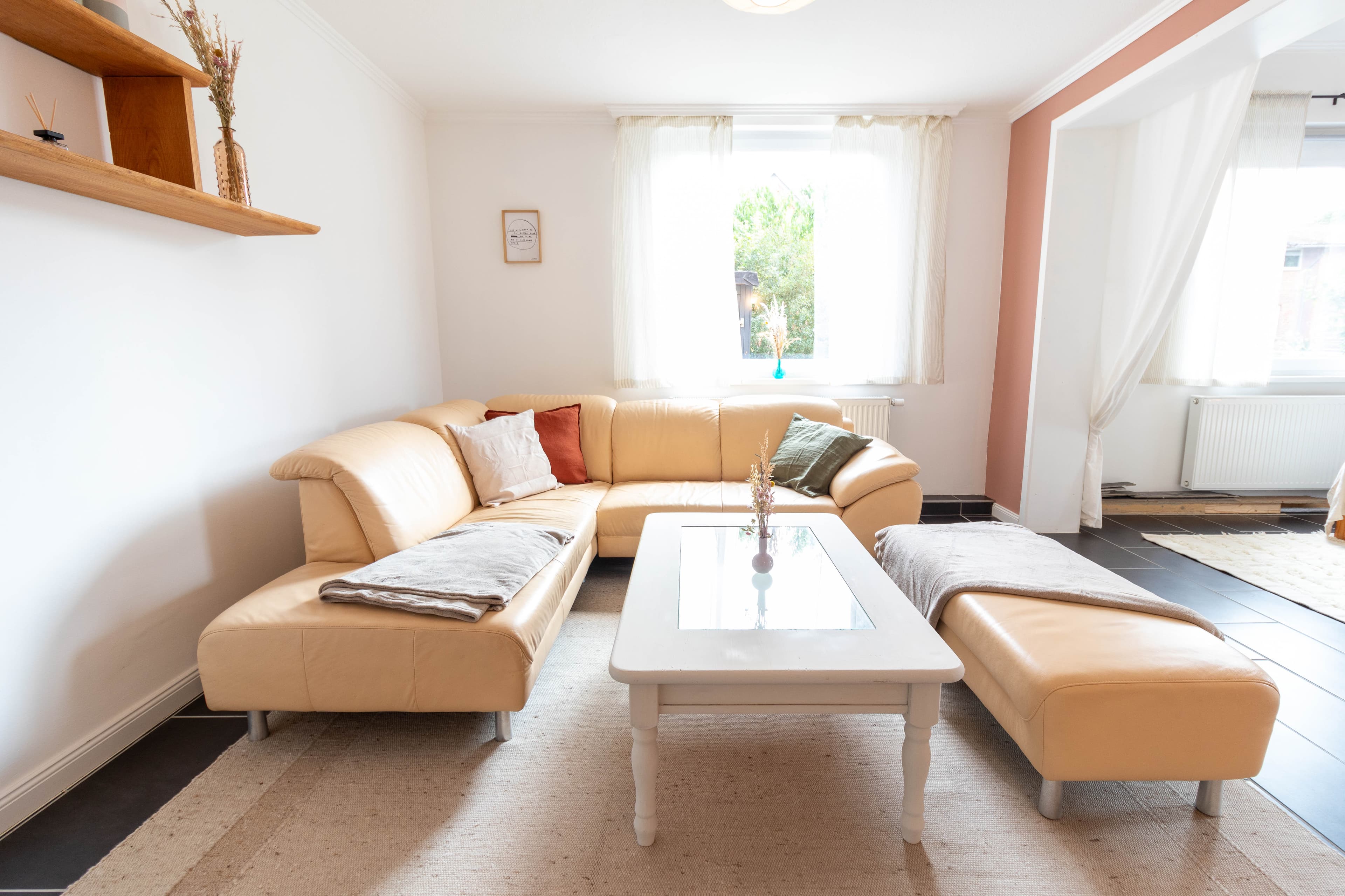 Sofaecke Ferienwohnung Stellah Eyendorf