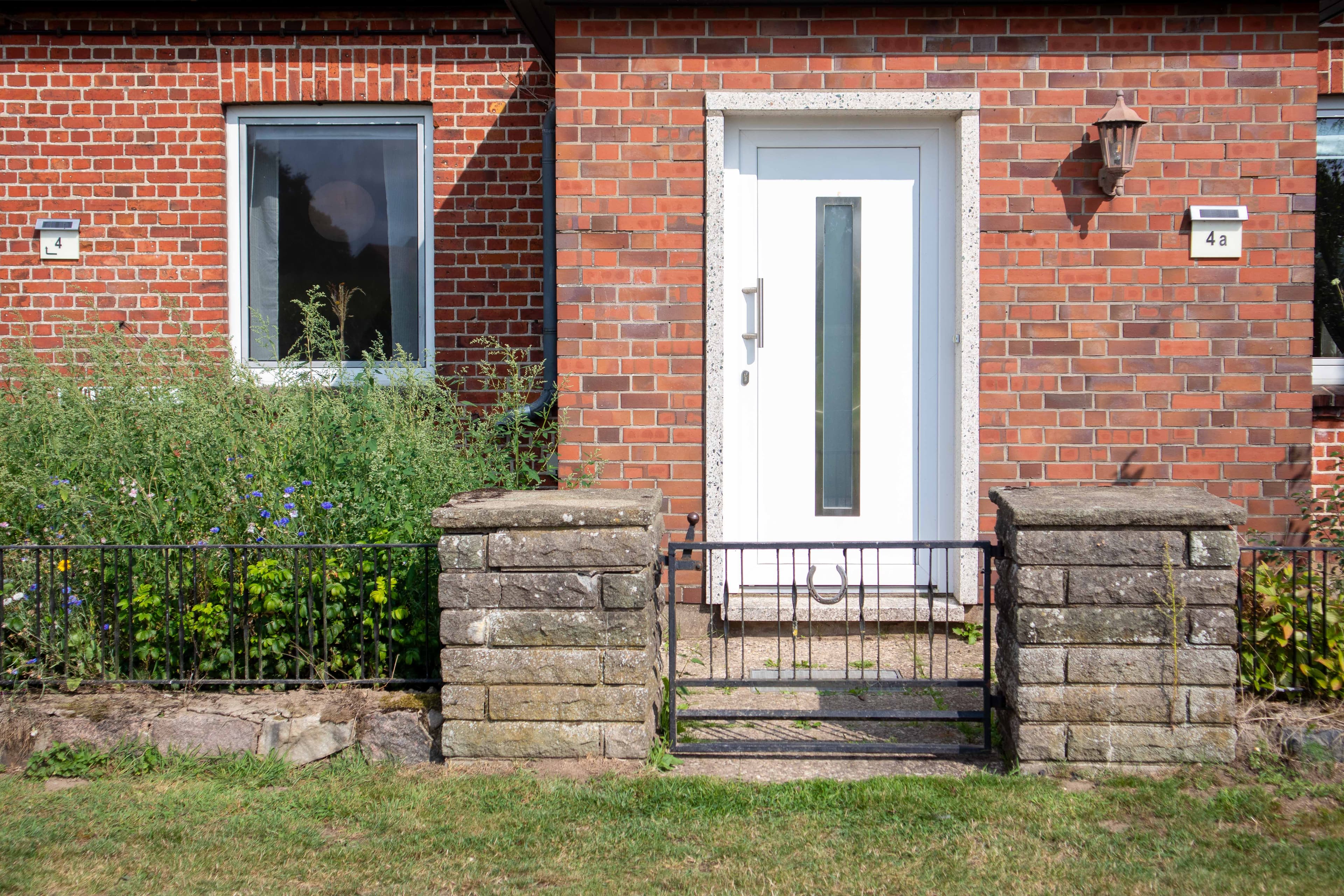 Eingangstür der Ferienwohnung Stellah in Eyendorf