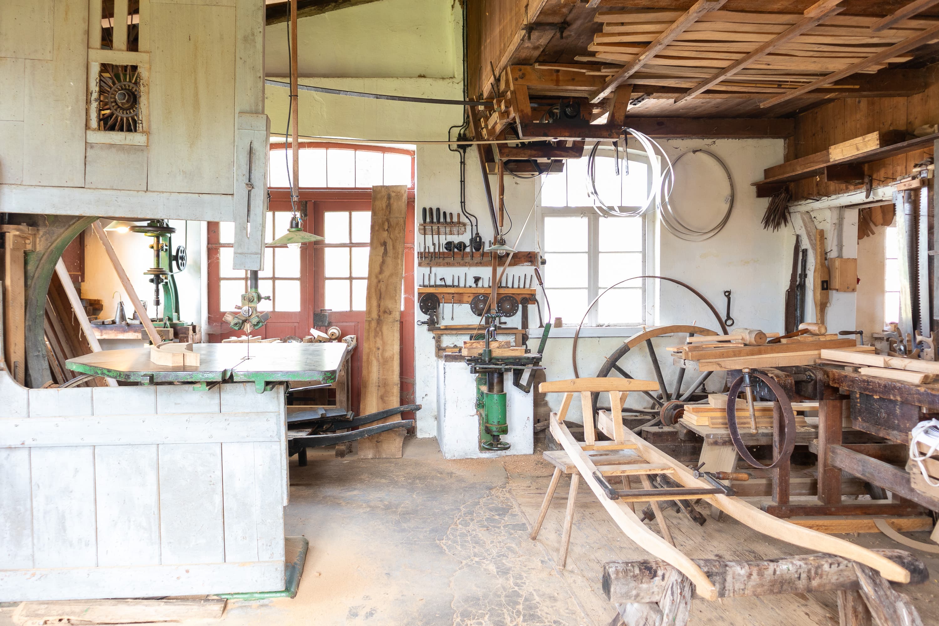 Werkstatt der Museumsstellmacherei Langenrehm