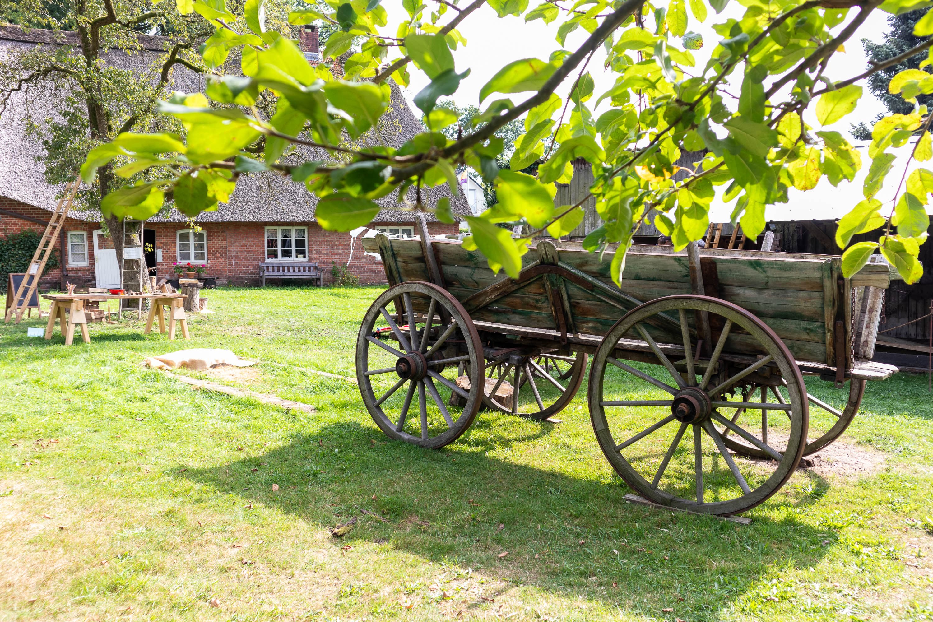 Wagen in der Museumsstellmacherei Langenrehm