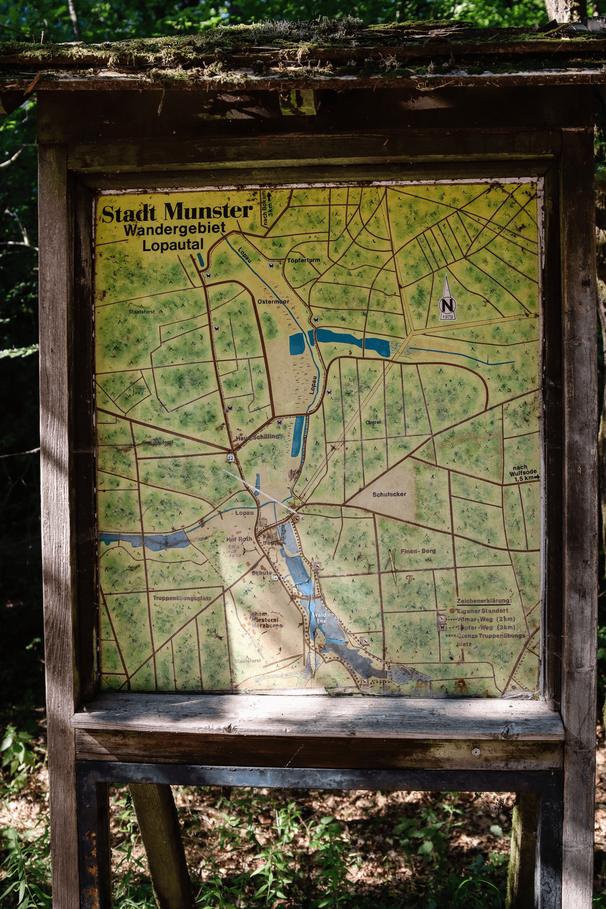 Wanderungen rund um Lopau, das Geisterdorf