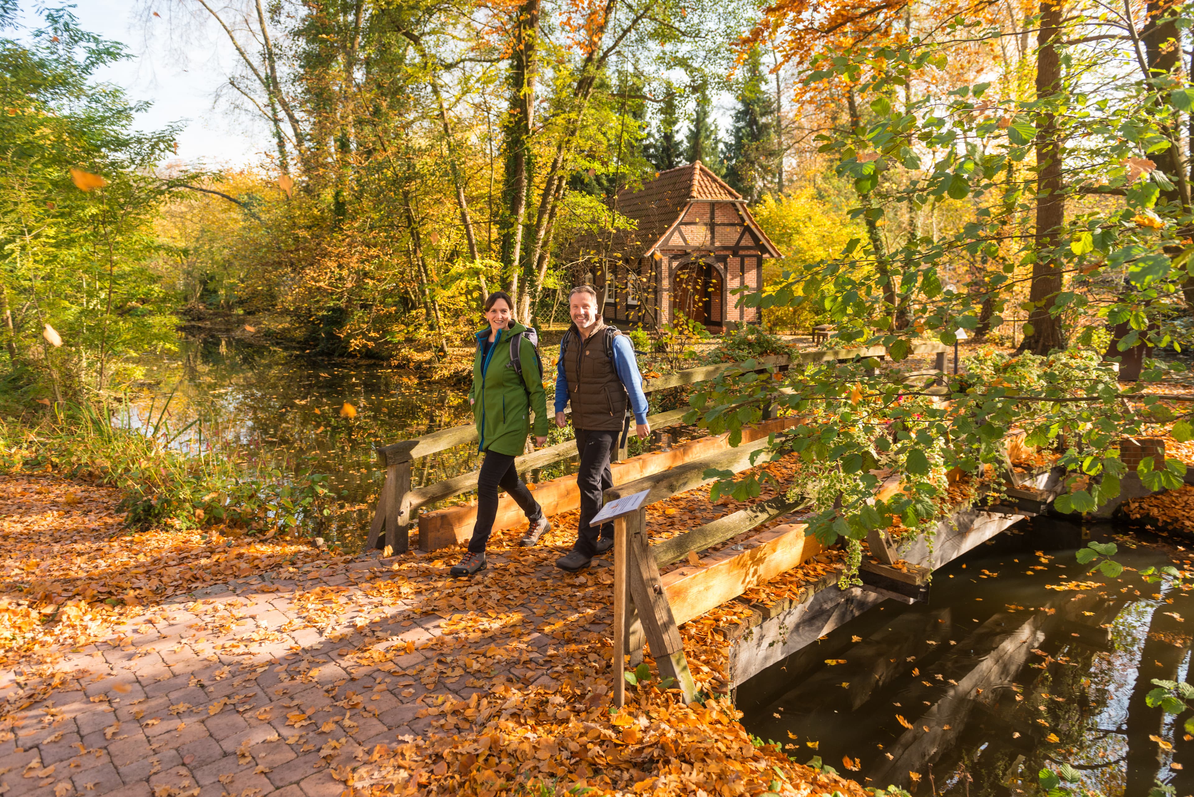 Herbstspaziergang an den Wildecker Teichen in der Lüneburger Heide