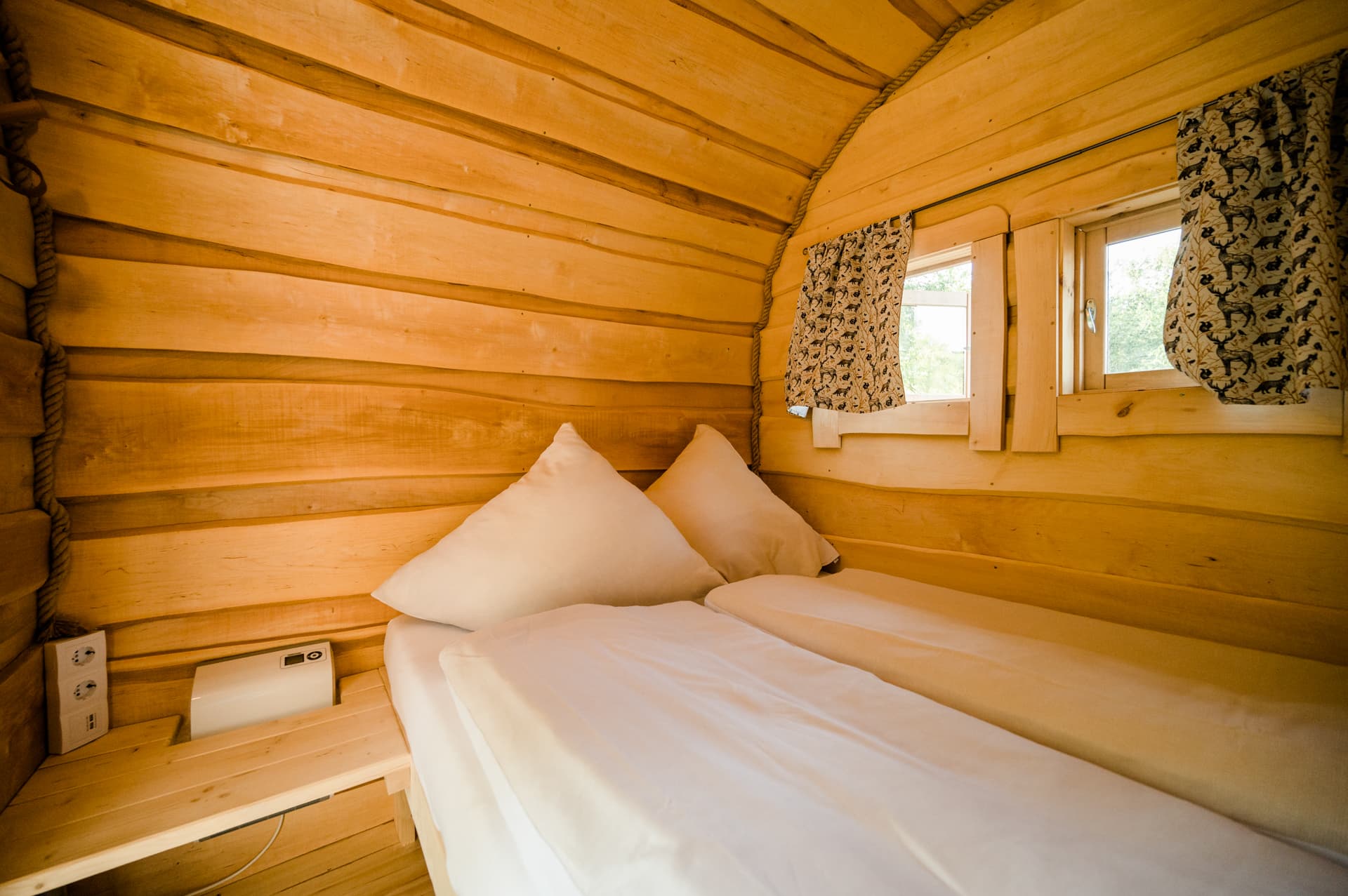 Ansicht in das Heidjerhaus View into the HeidjerhausUdsigt til HeidjerhausUitzicht in het Heidjerhaus