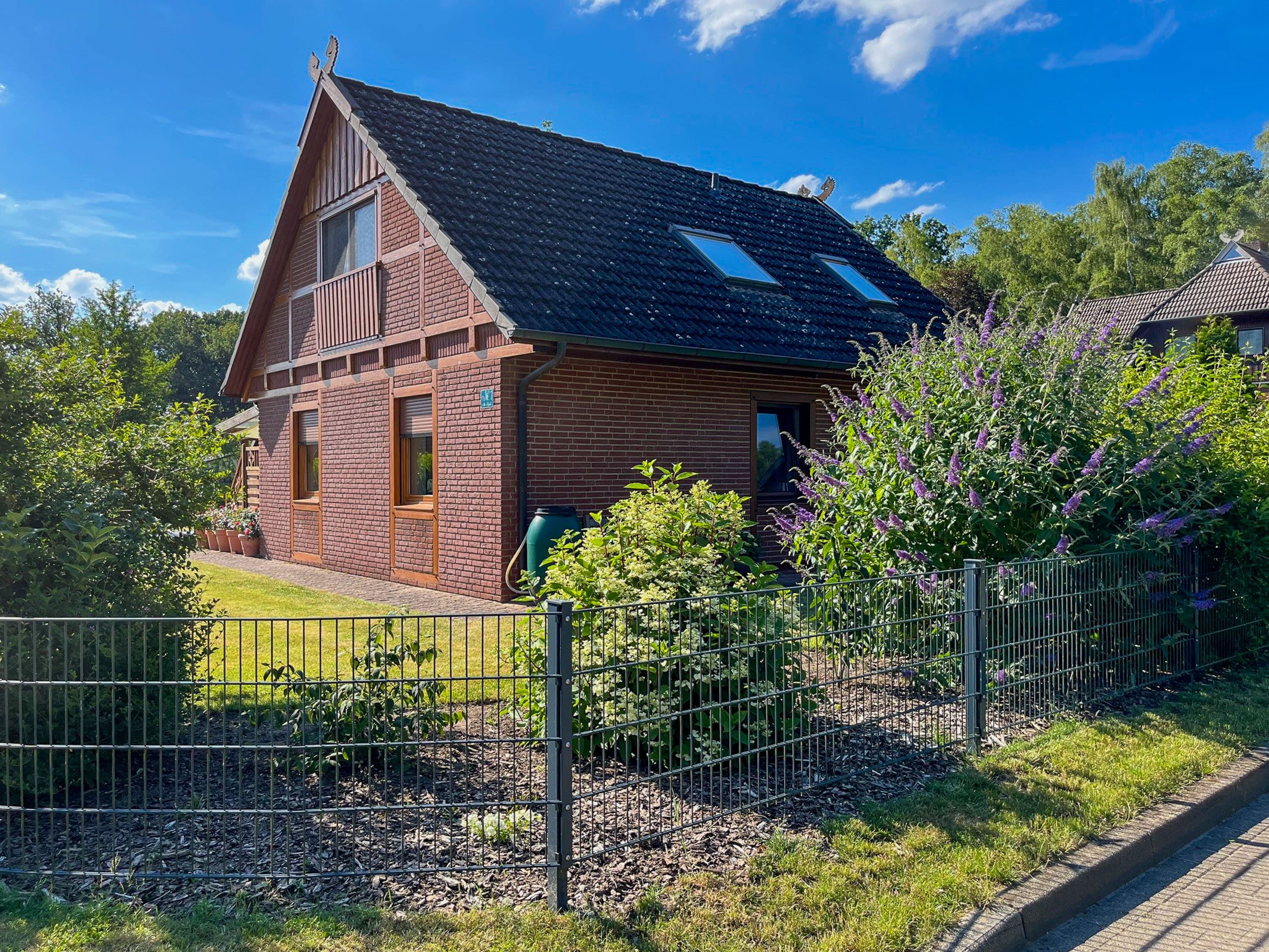 Ferienhaus LandMeer in Garlstorf Außenansicht