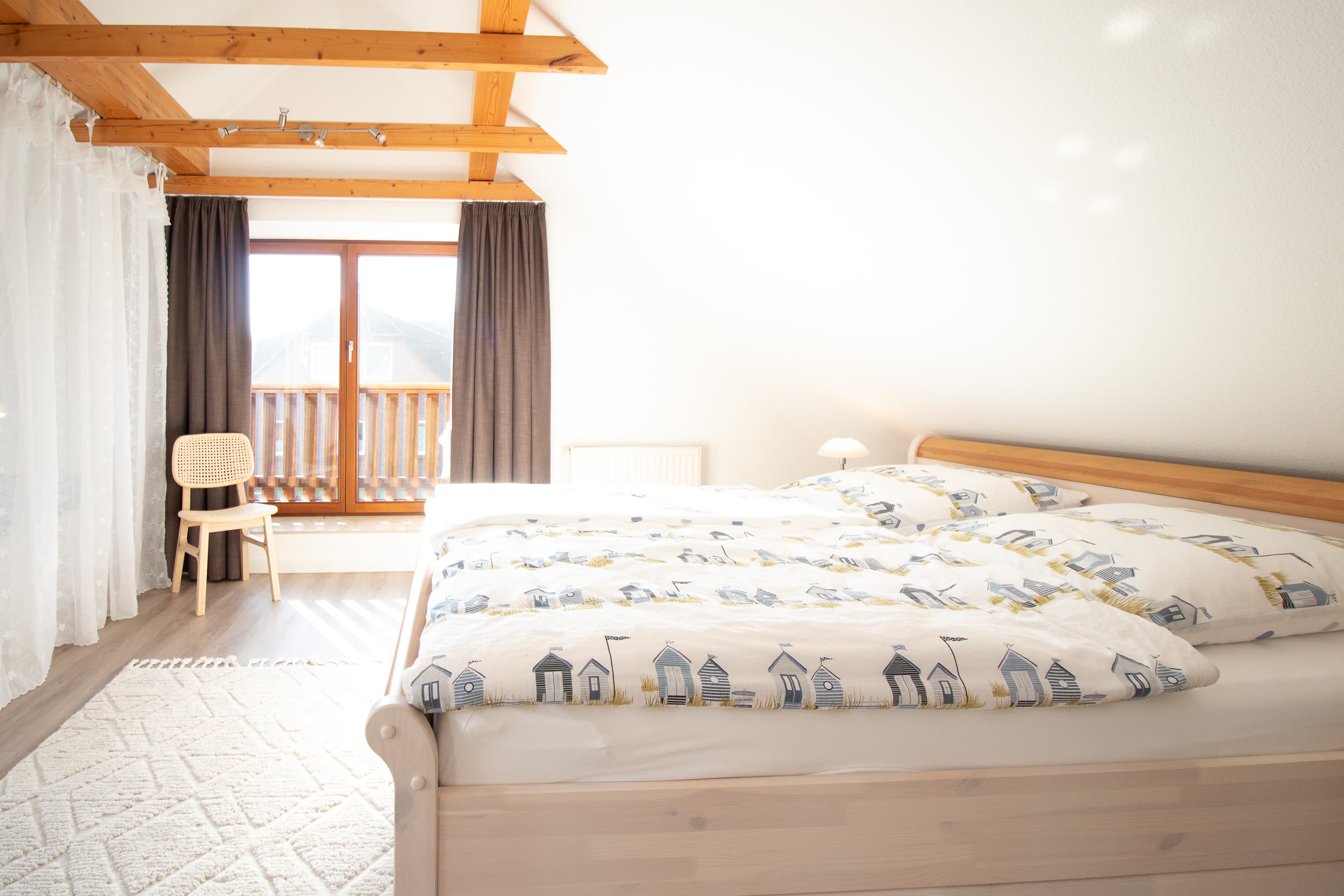 Ferienhaus LandMeer in Garlstorf Schlafzimmer