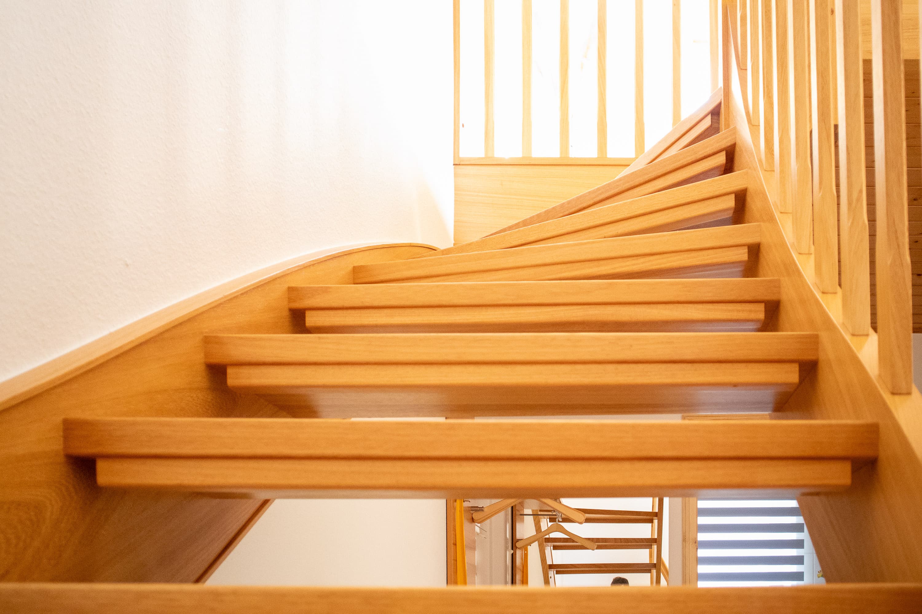 Ferienhaus LandMeer in Garlstorf Treppenhaus