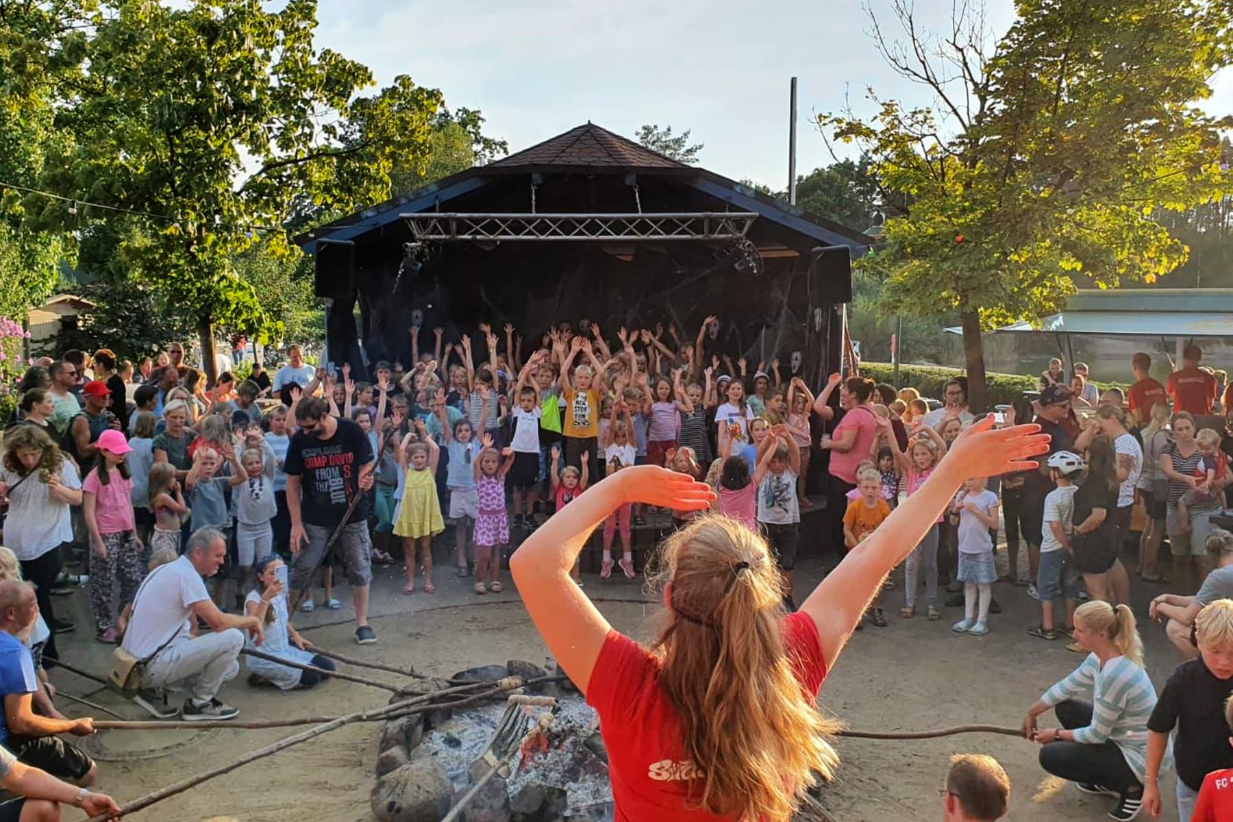 es wird für kinder viel geboten im südsee camp