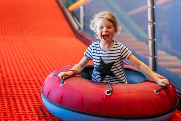 das piratennest im südsee camp ist toll für kinder, gerade mit den rutschen