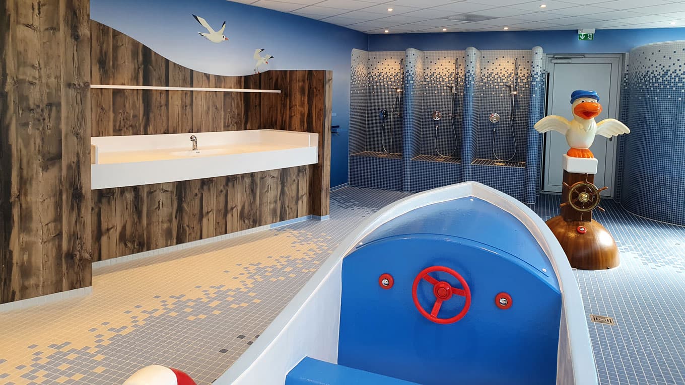 speziell für kinder ist das kinderwaschland im südsee camp campingplatz