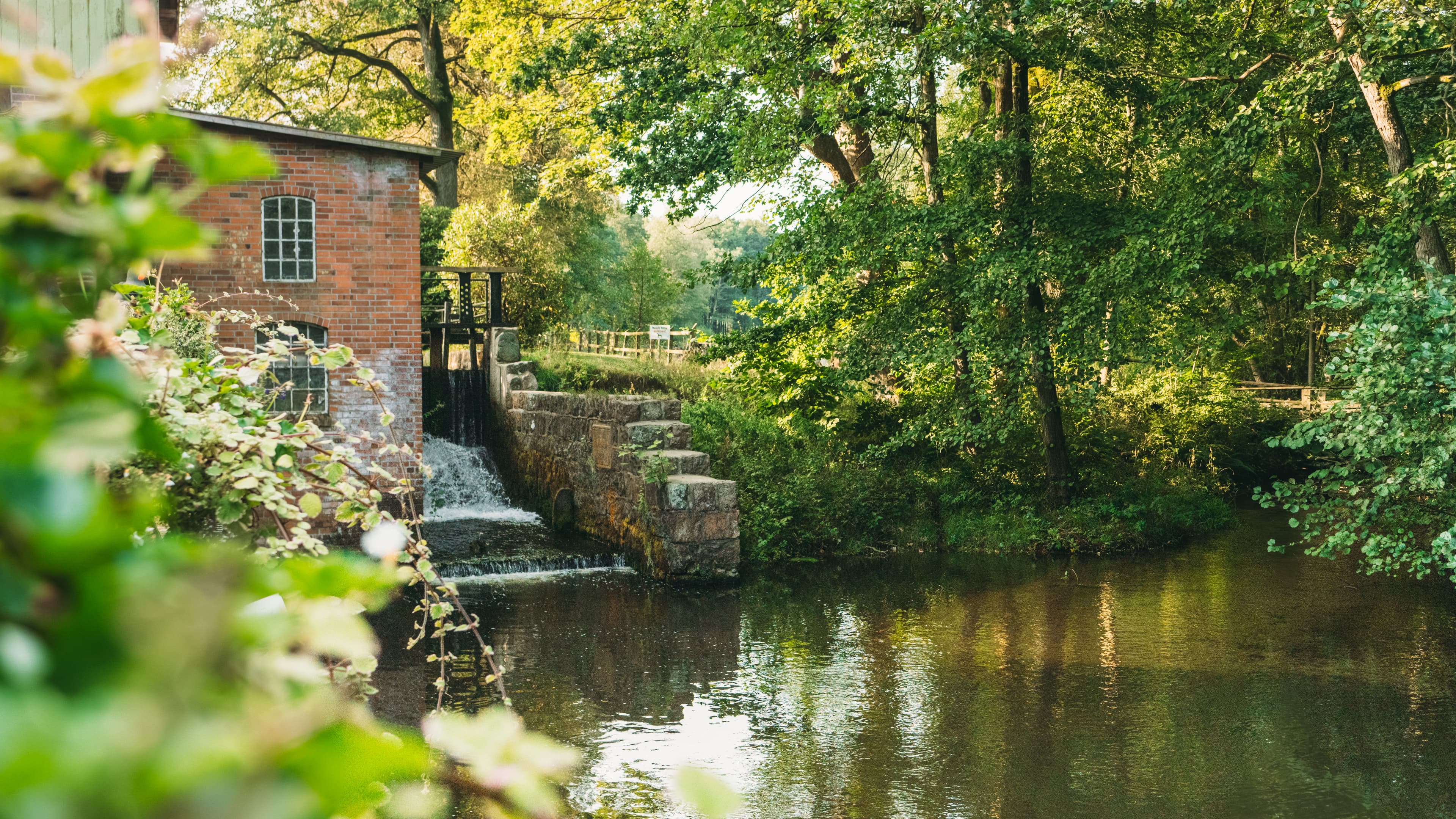 Alte Wassermühle am Hotel Hof Sudermühlen