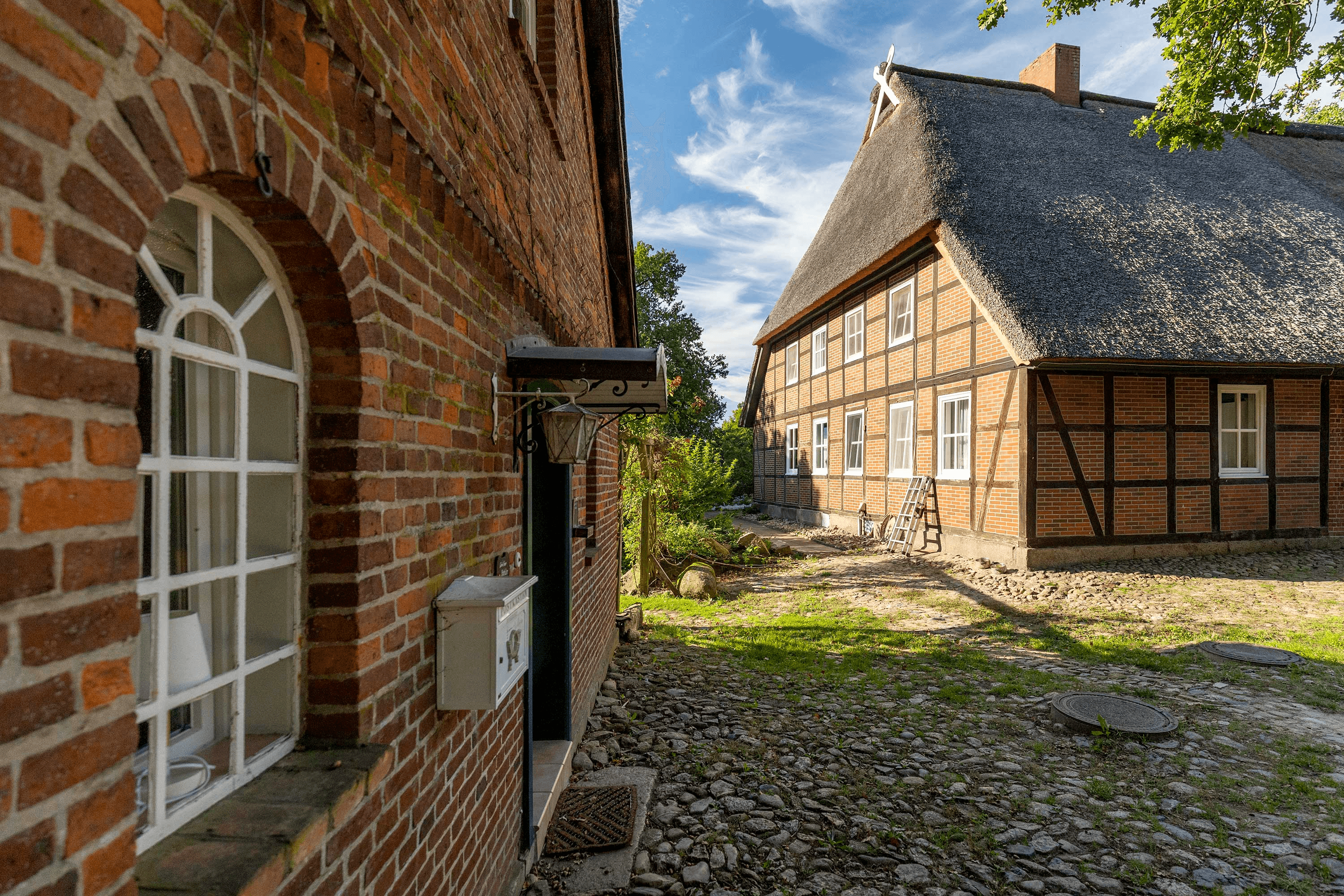 FAmilienurlaub auf Hof Bockelmann in Bispingen mit tollen Fachwerkhäusern