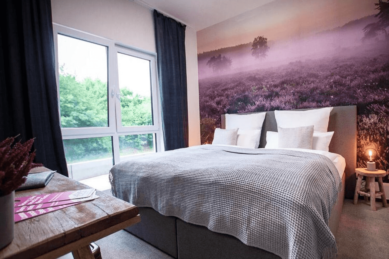 bequem wohnen im superior zimmer im alpine hotel bispingen
