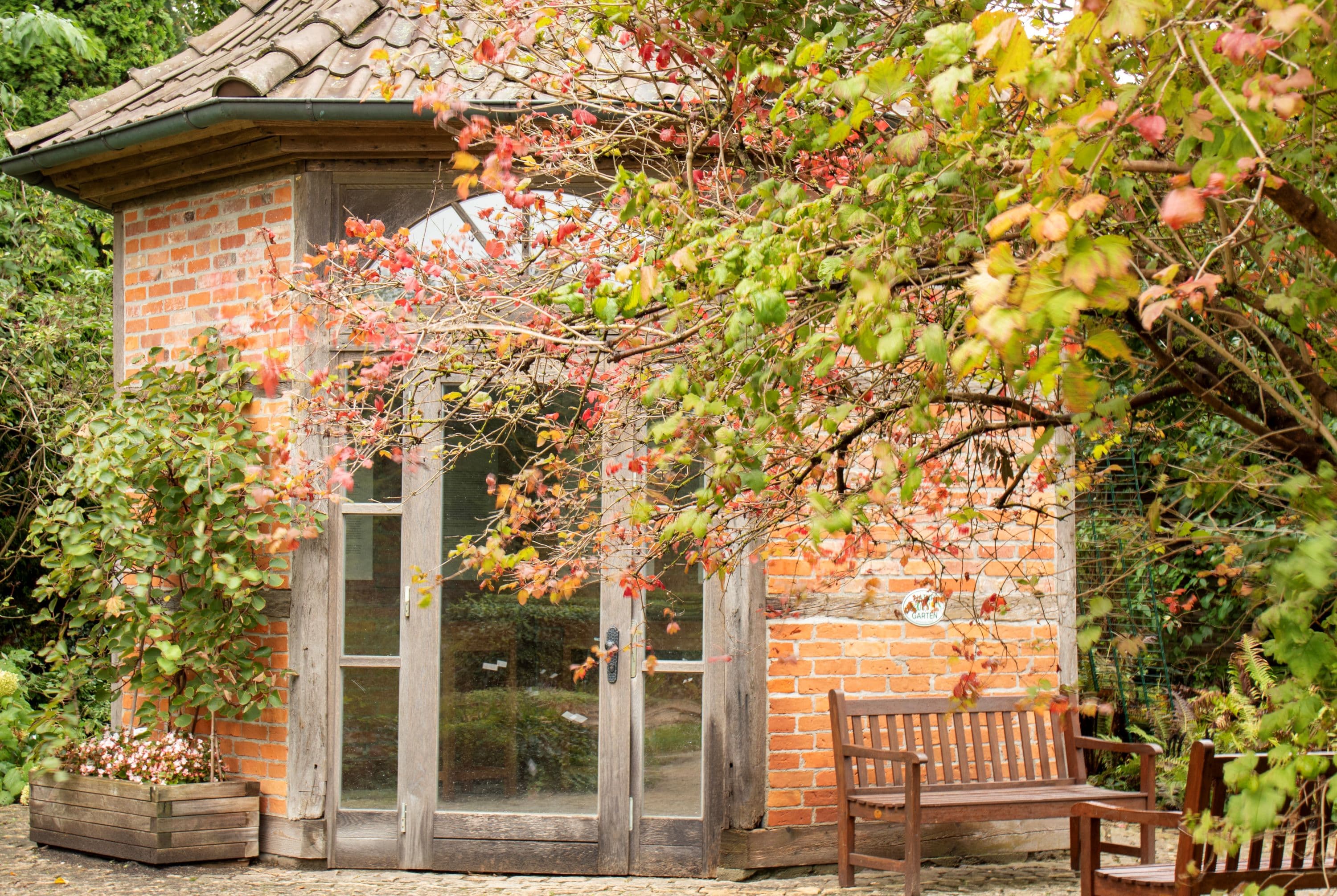 Herbstlicher Besuch im Heilpflanzengarten in Celle