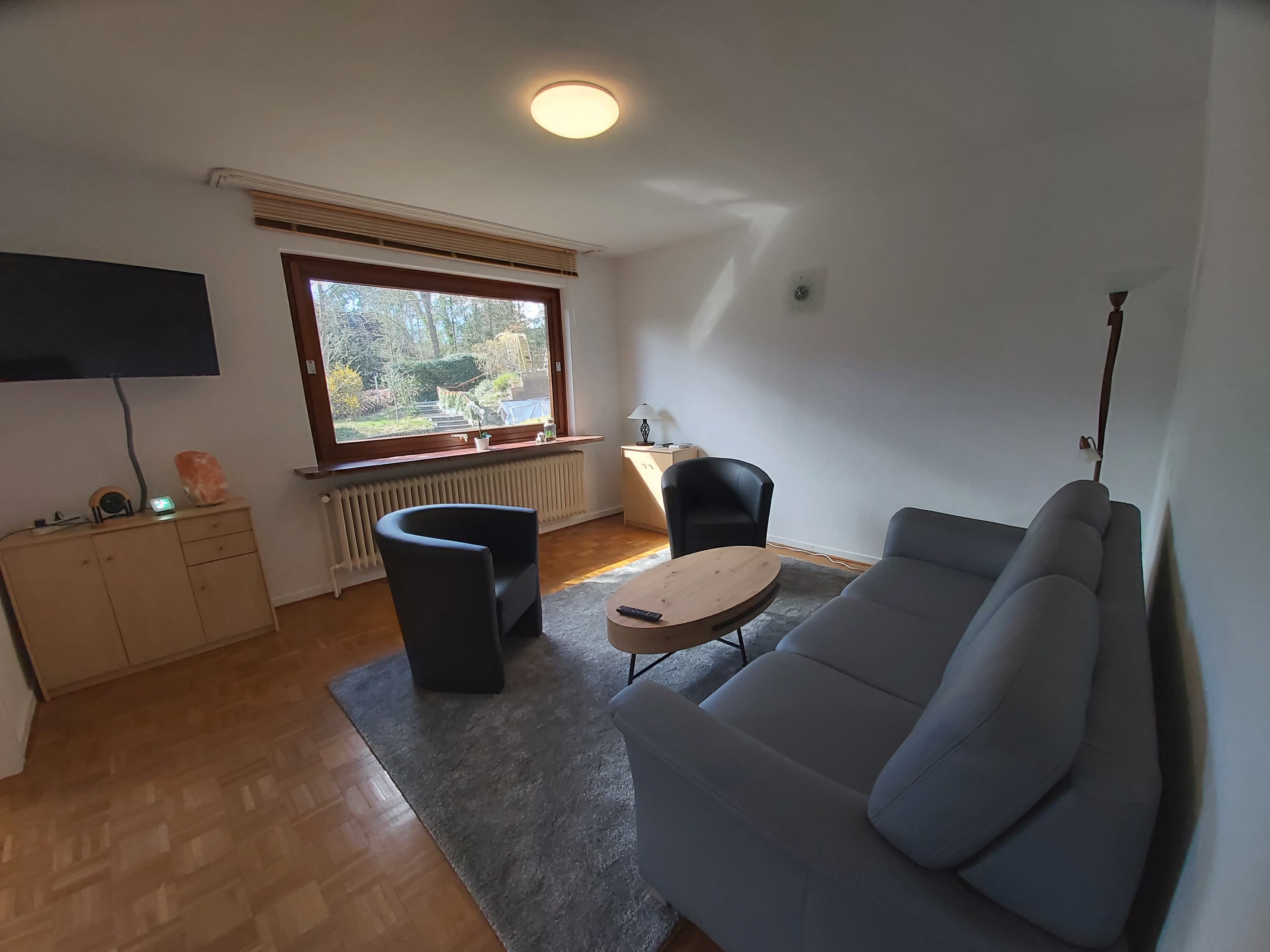 Ferienhaus Birkhuhn Wohnzimmer