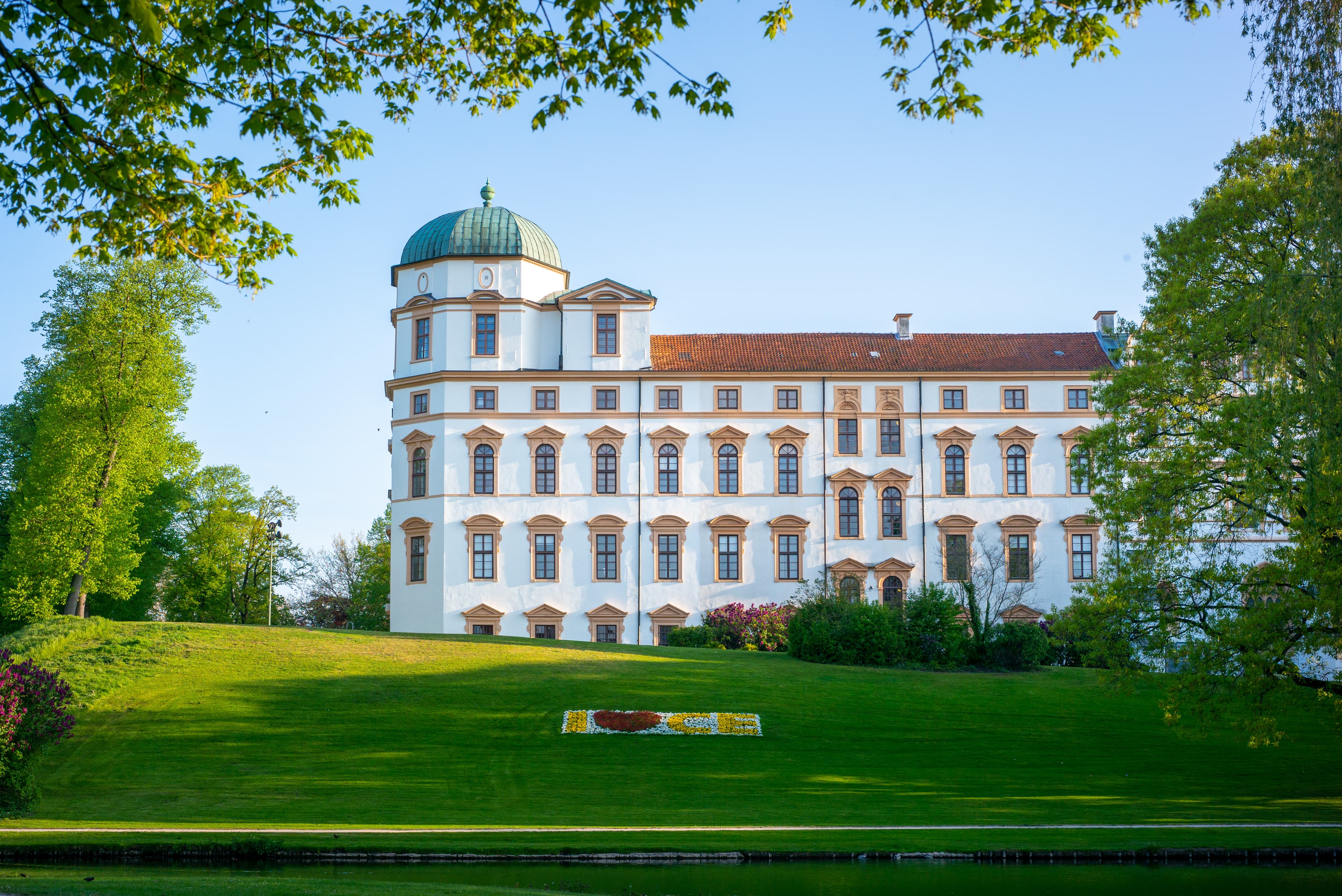 Celler Schlosspark im Frühling