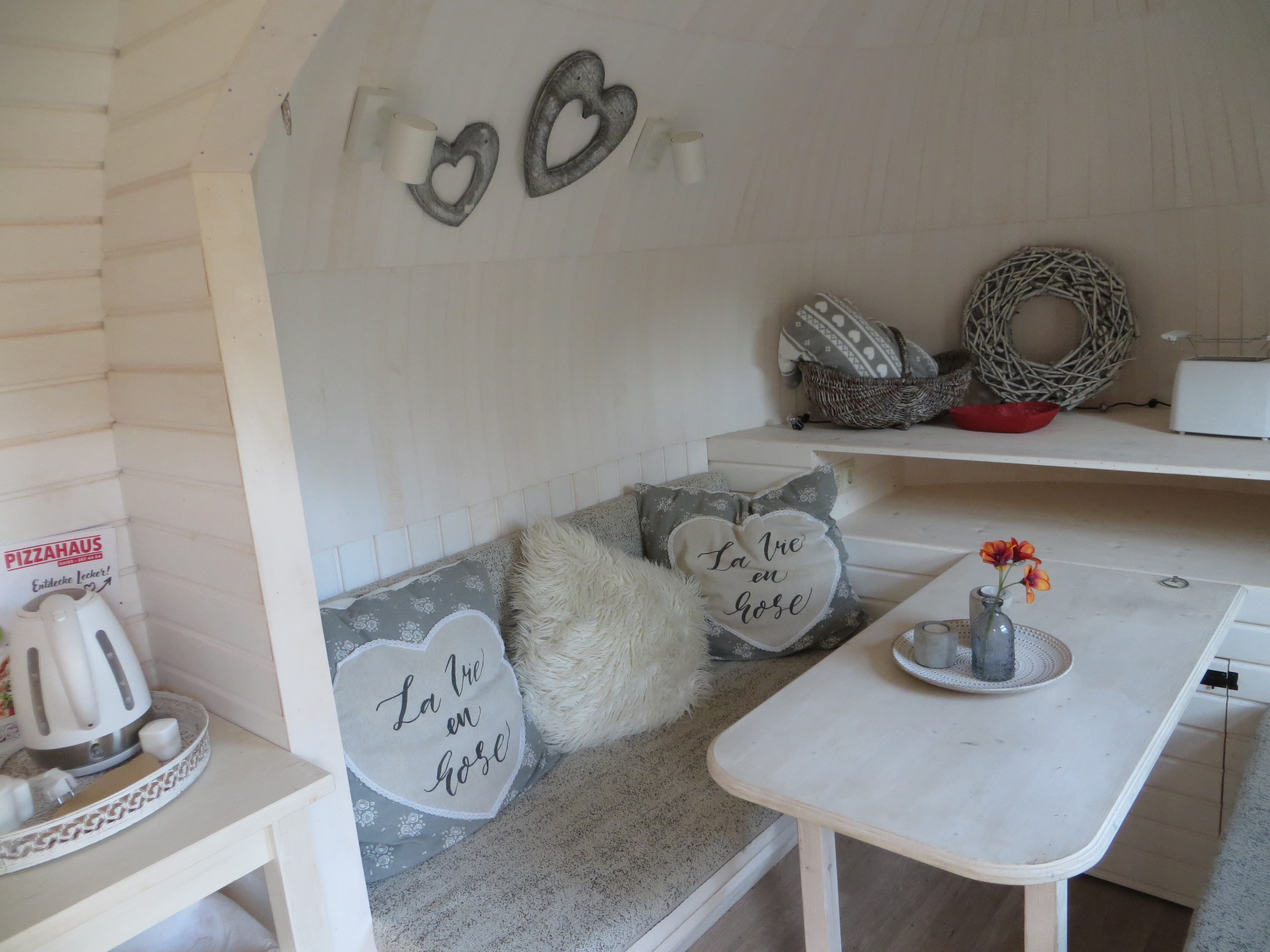 Essecke im TinyHaus in Tostedt