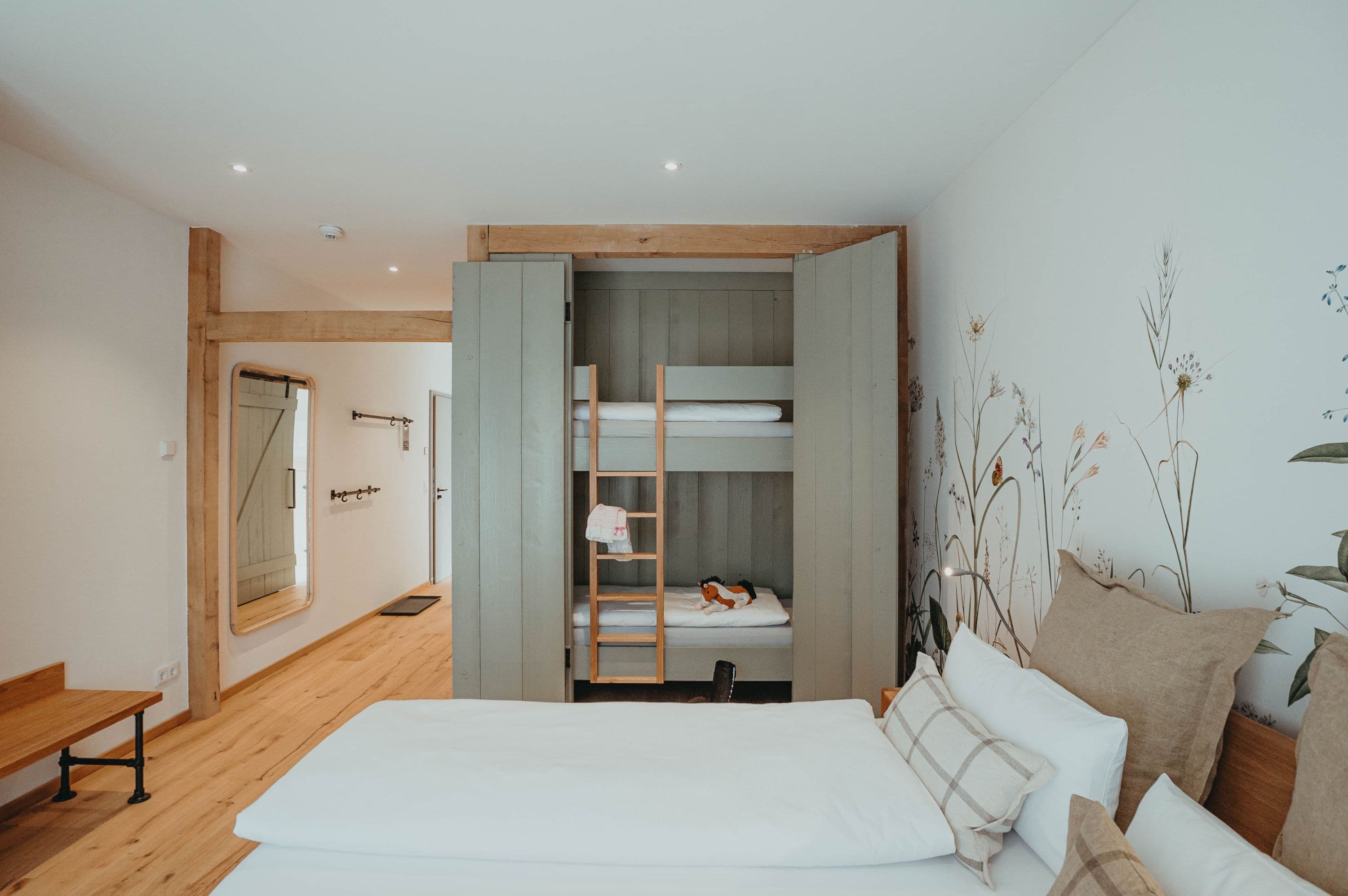 Familienzimmer mit Doppelstockbett