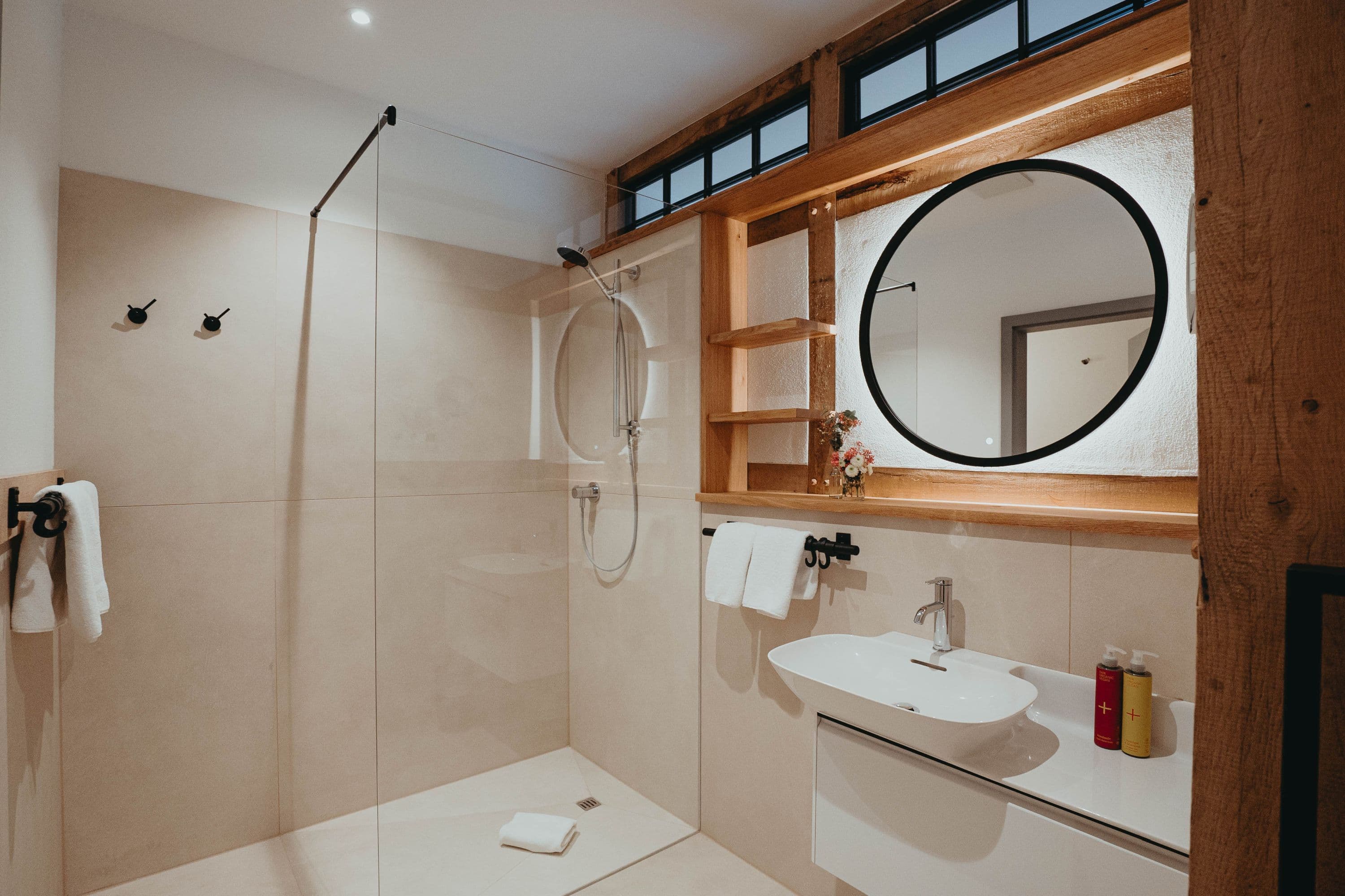 Blick in ein Badezimmer