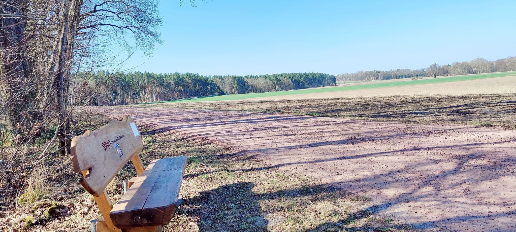 Pilgerbank am Klosterweg bei Jelmstorf