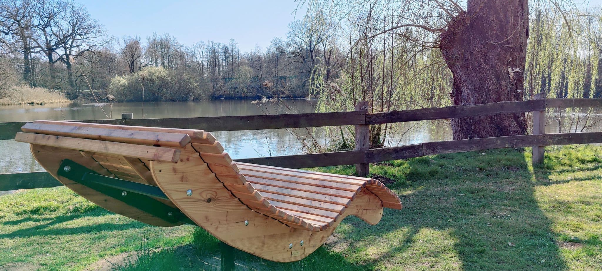 Idyllischer Mühlensee in der Heideregion Uelzen