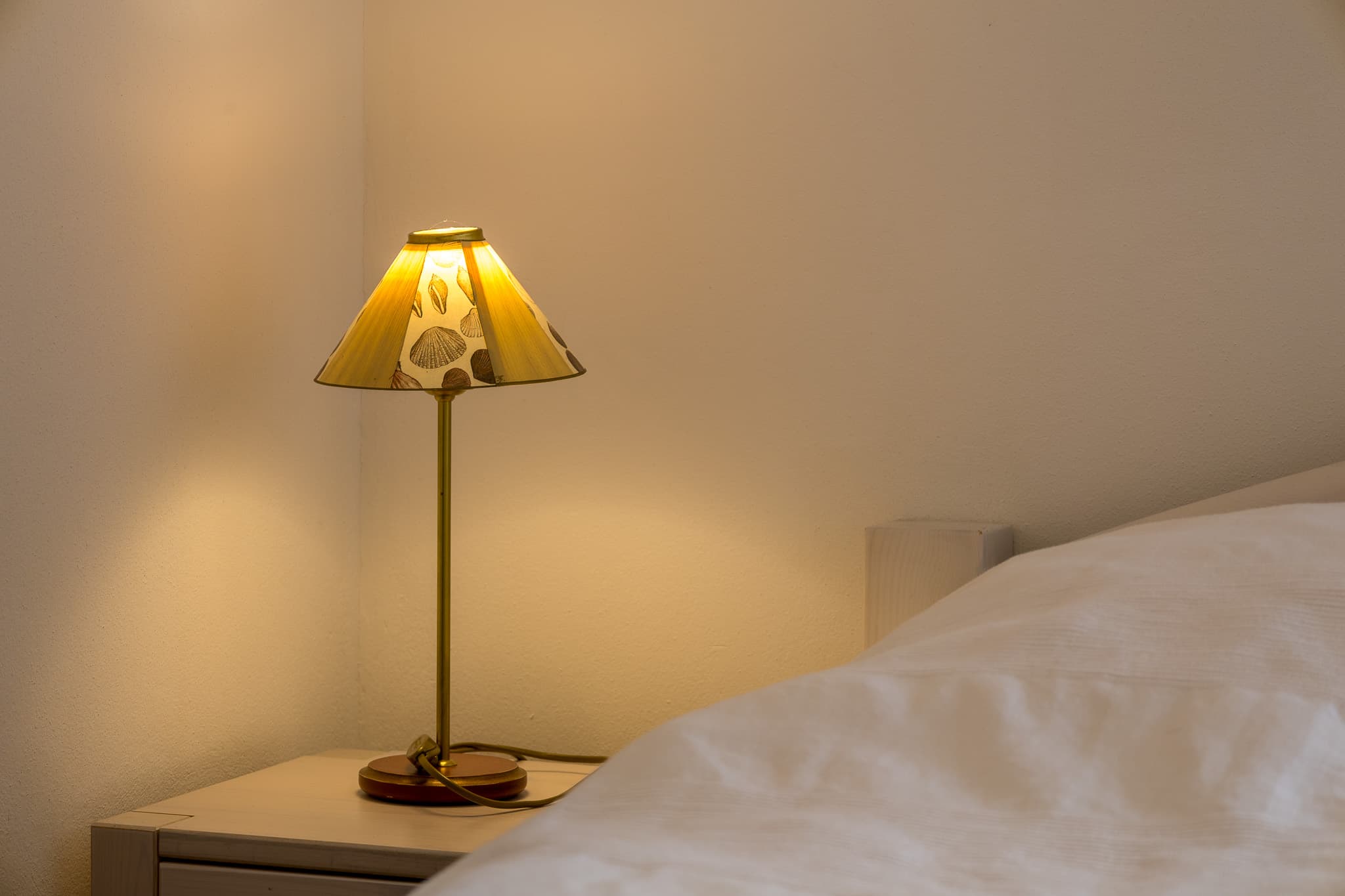 Im Schlafzimmer der Ferienwohnung Ponywiese in Müden