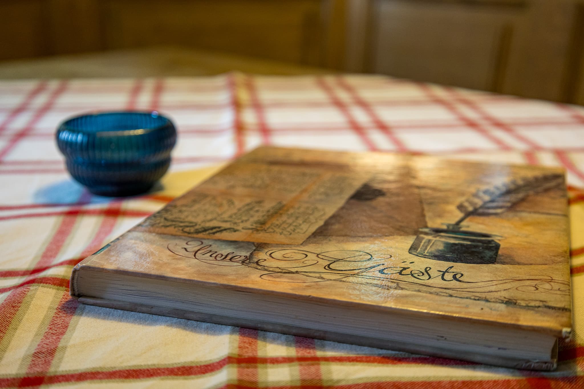 Esstisch in der Ferienwohnung Ponywiese in Müden