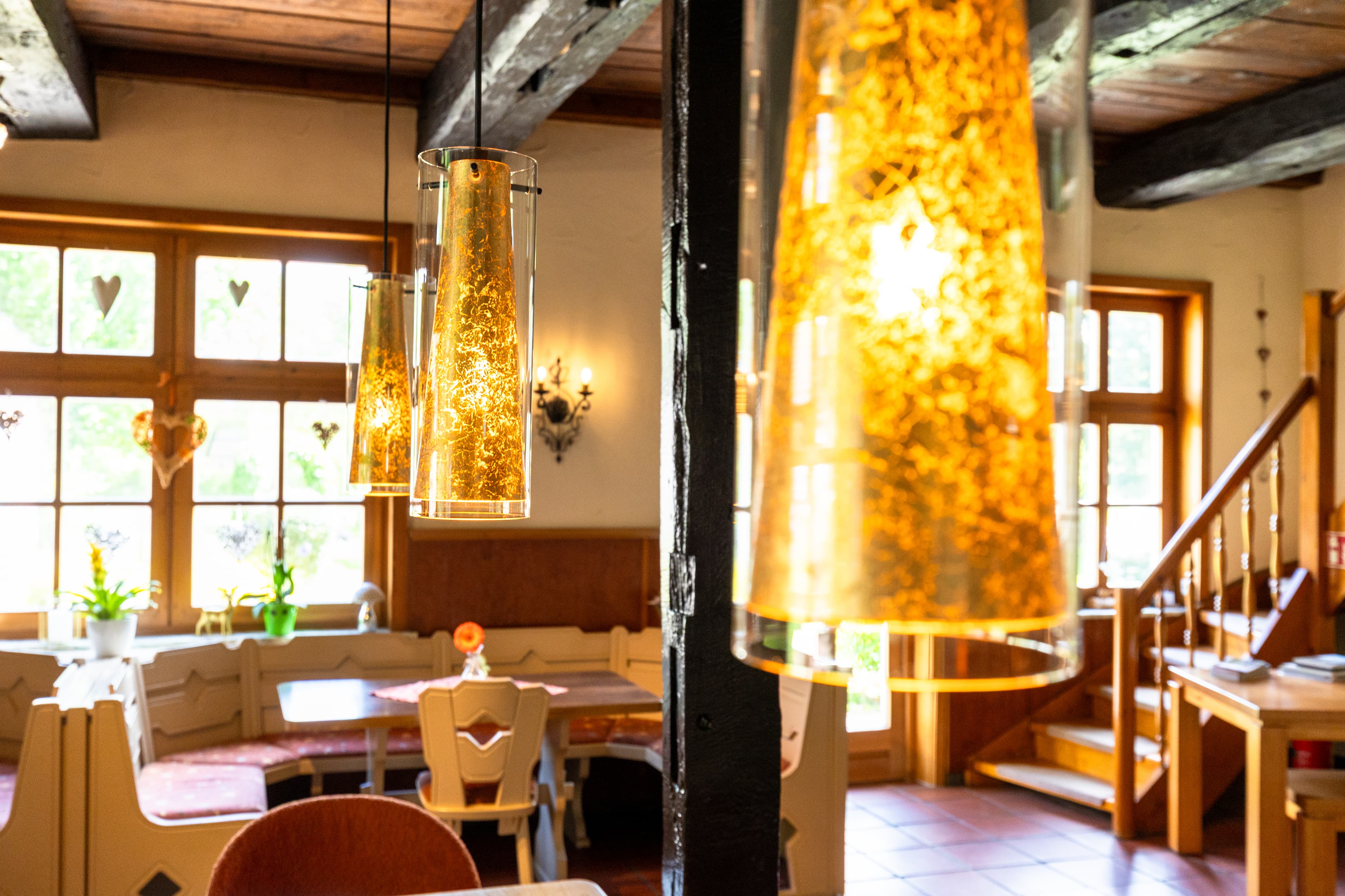 Speisezimmer im Naturotel Hof Ehlers bei Bergen