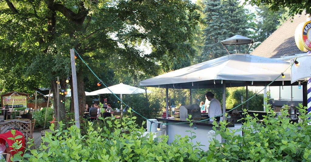 Grillpavillon im Hotel Zur Heideblüte