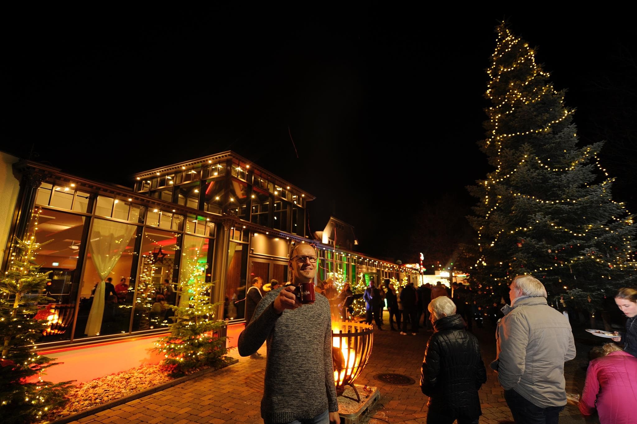 Weinachtsfeier im Hotel Zur Heideblüte