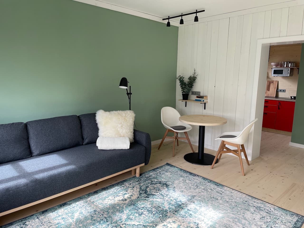 Wohnbereich in der Wohnung 2 Apartment Gehäge 5 in Hermannsburg