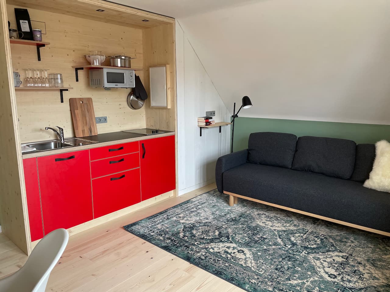 Küche in der Wohnung 4 Apartment Gehäge 5 in Hermannsburg