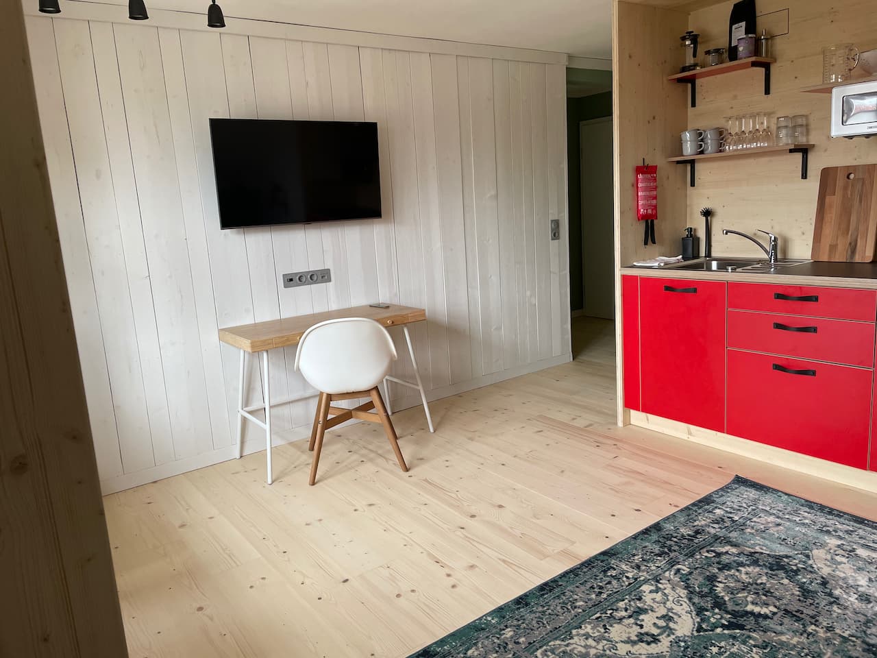 Wohnbereich in der Wohnung 4 Apartment Gehäge 5 in Hermannsburg