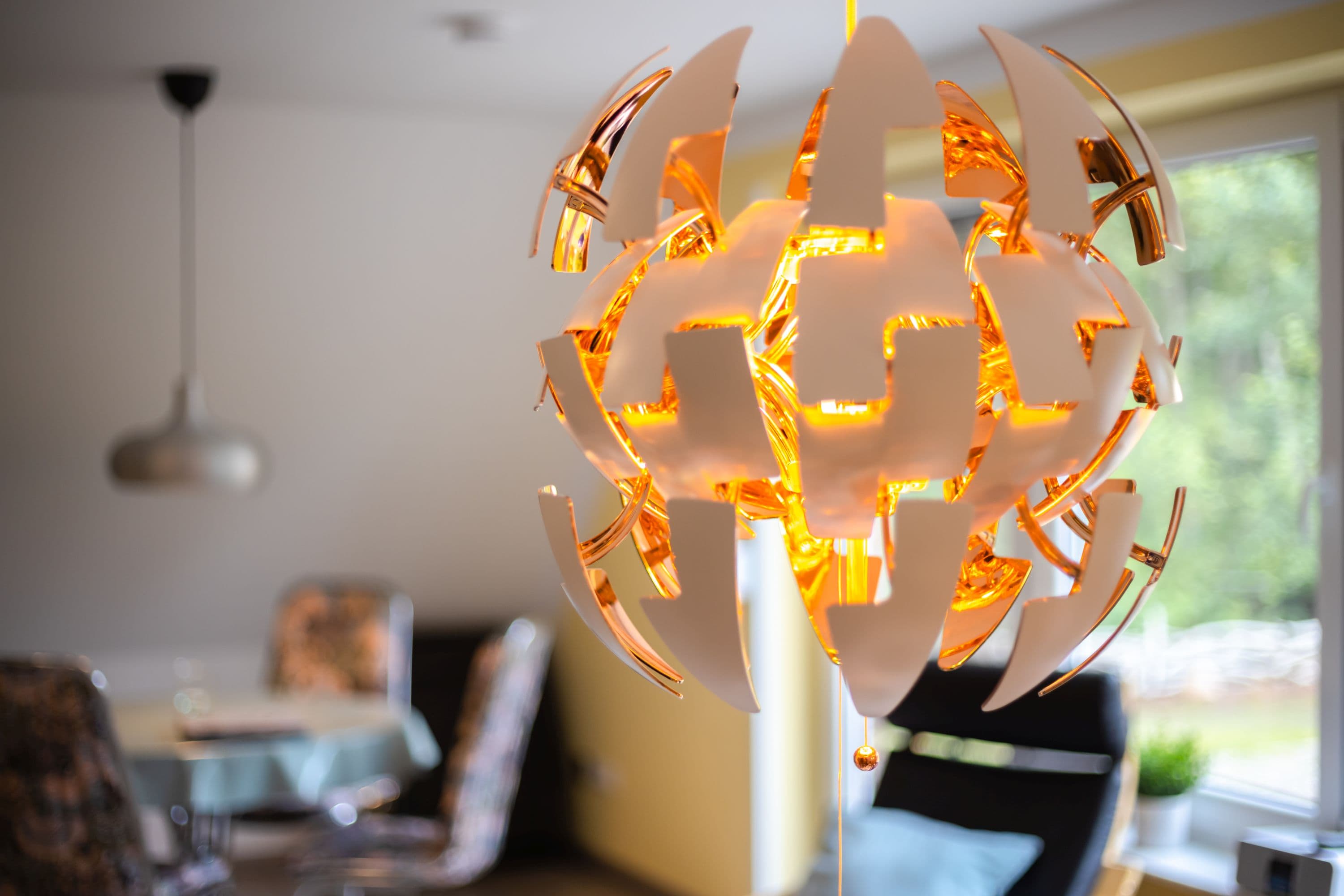 Wohnzimmer in dem Ferienhaus am See bei Hermannsburg