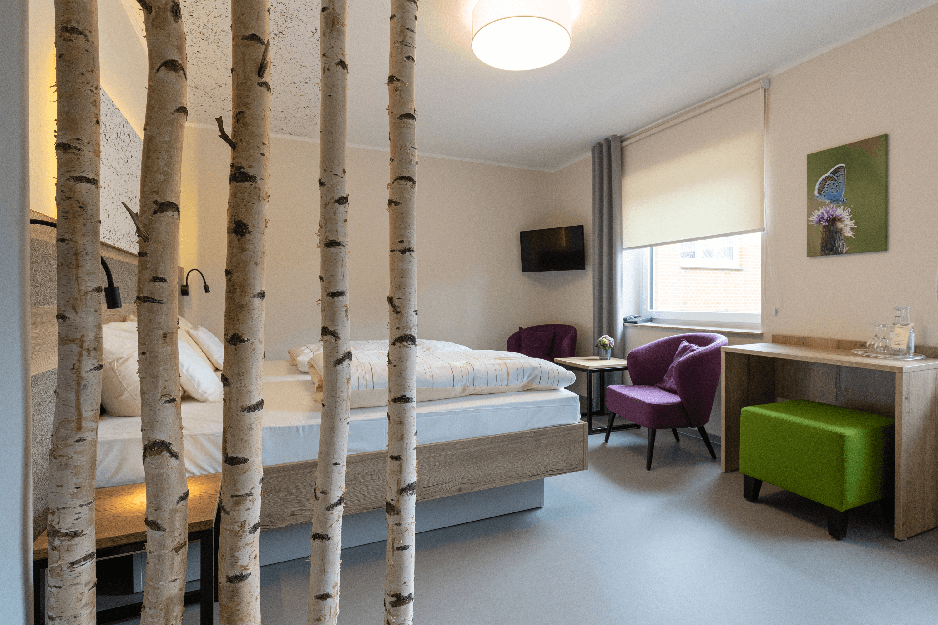 Doppelzimmer im Hotel im Wiesengrund bei Hermannsburg