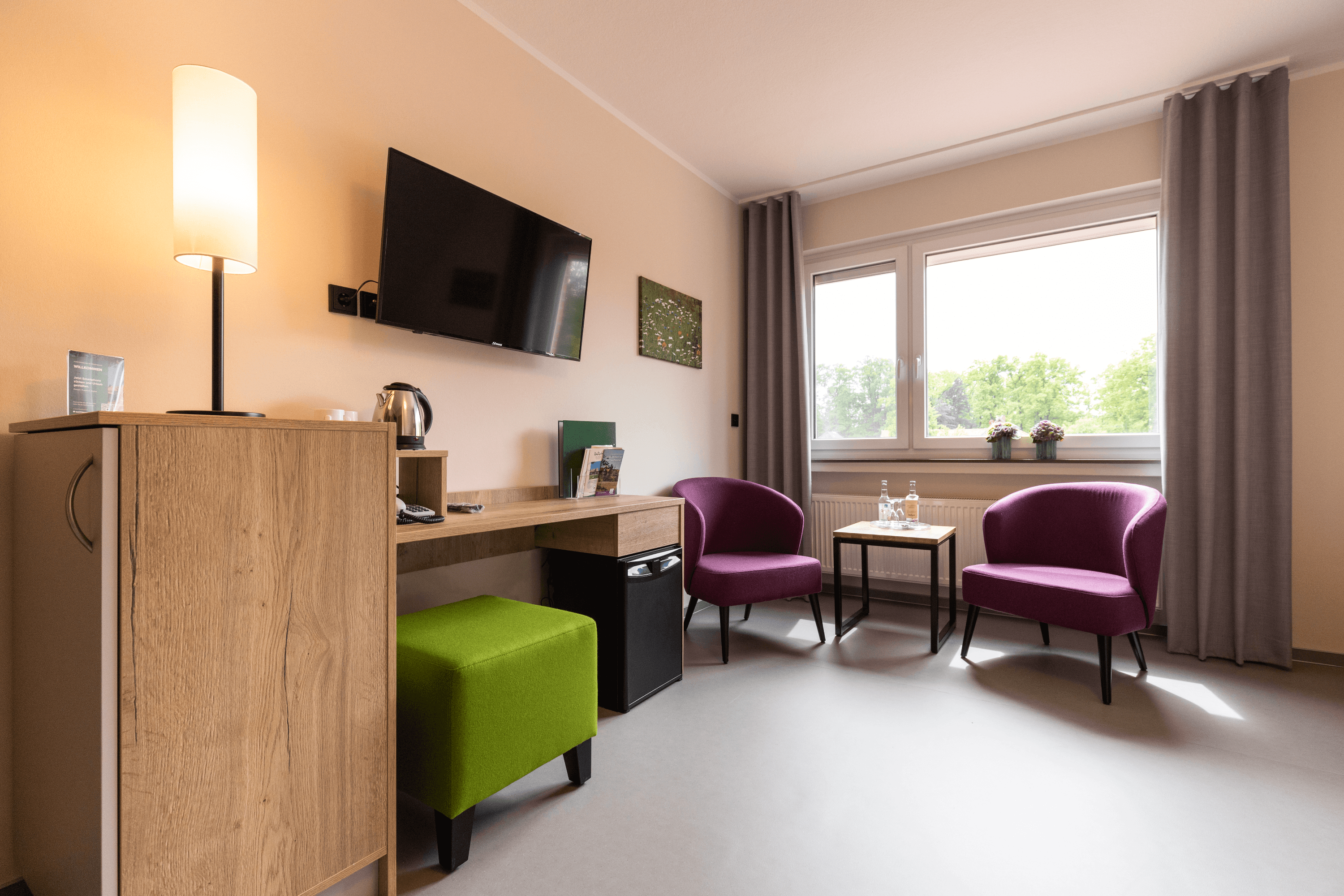 Doppelzimmer im Hotel im Wiesengrund bei Hermannsburg