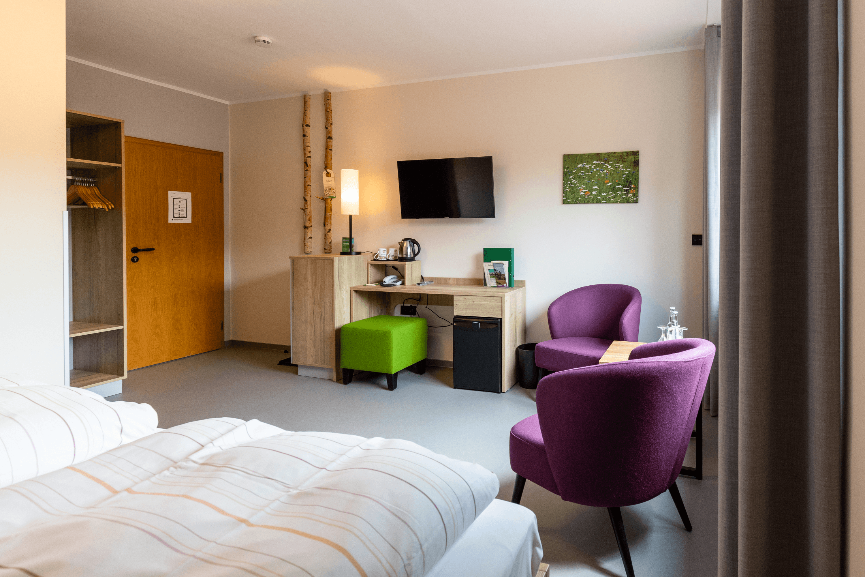 Doppelzimmer im Hotel im Wiesengrund bei Hermannsburg